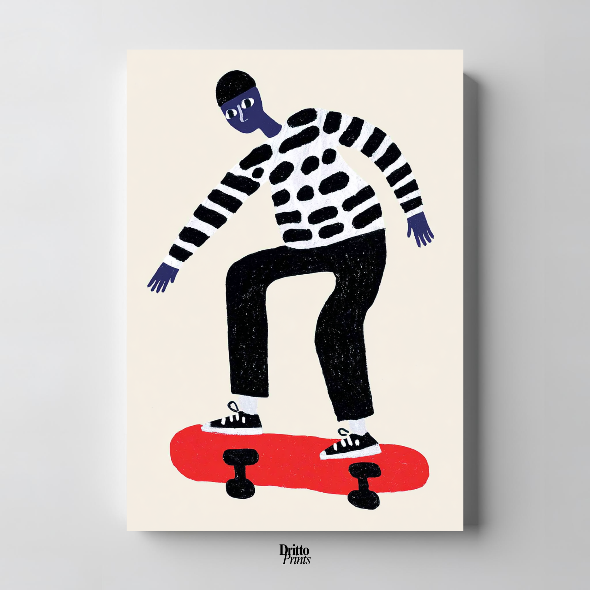 (PD40) Below the Board - Poster
