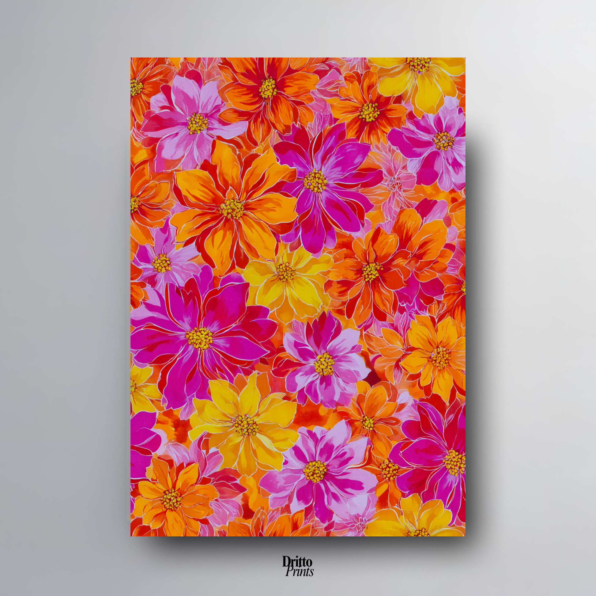 (CD8) Groove Garden - Canvas