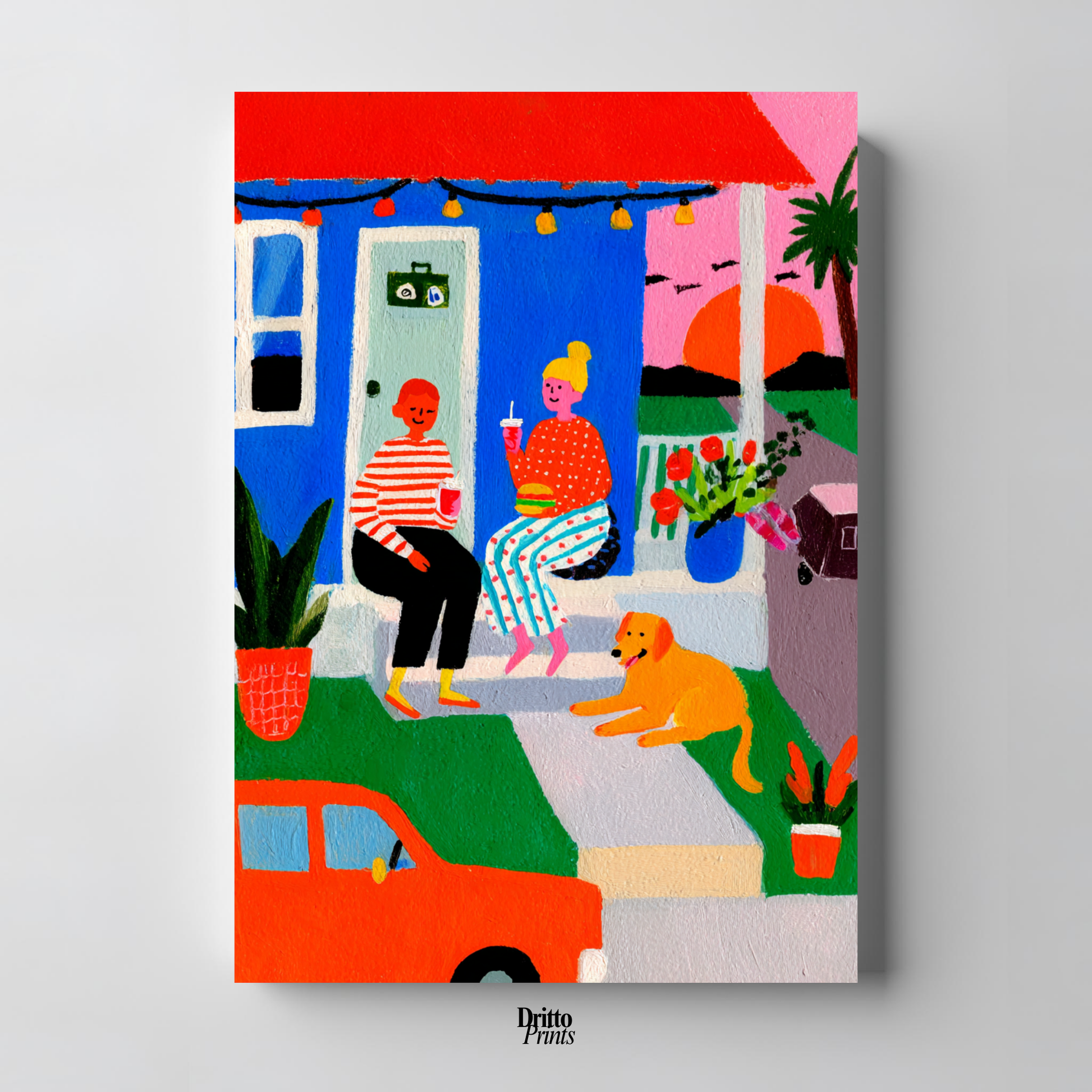 (PD43) Summer Evenings 1984 - Poster