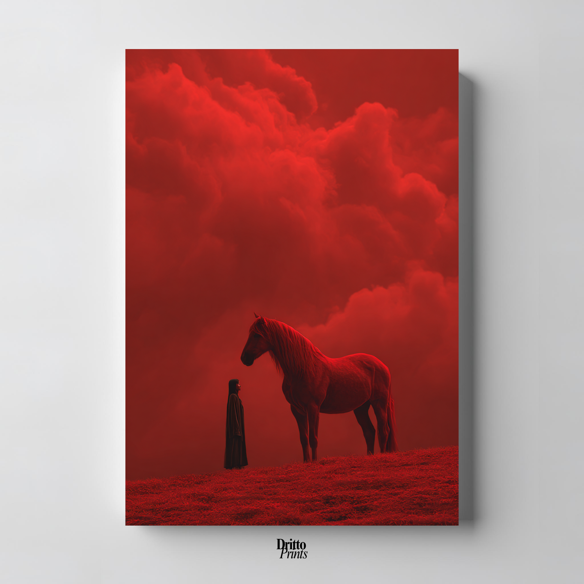 (PD30) Dream Horse & Figures Poster