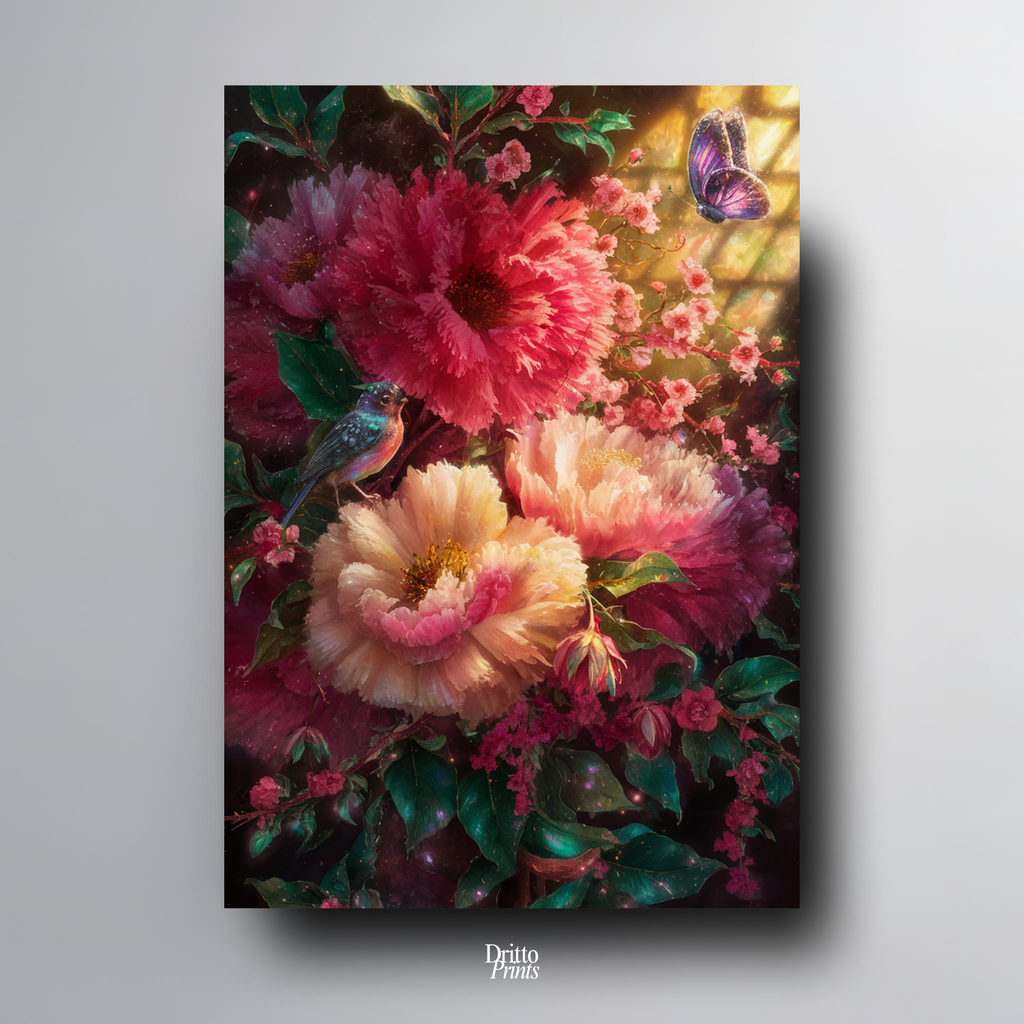 (CD6) Bouquet of Light - Canvas