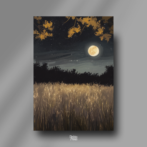 (CD1) Golden Stillness - Canvas
