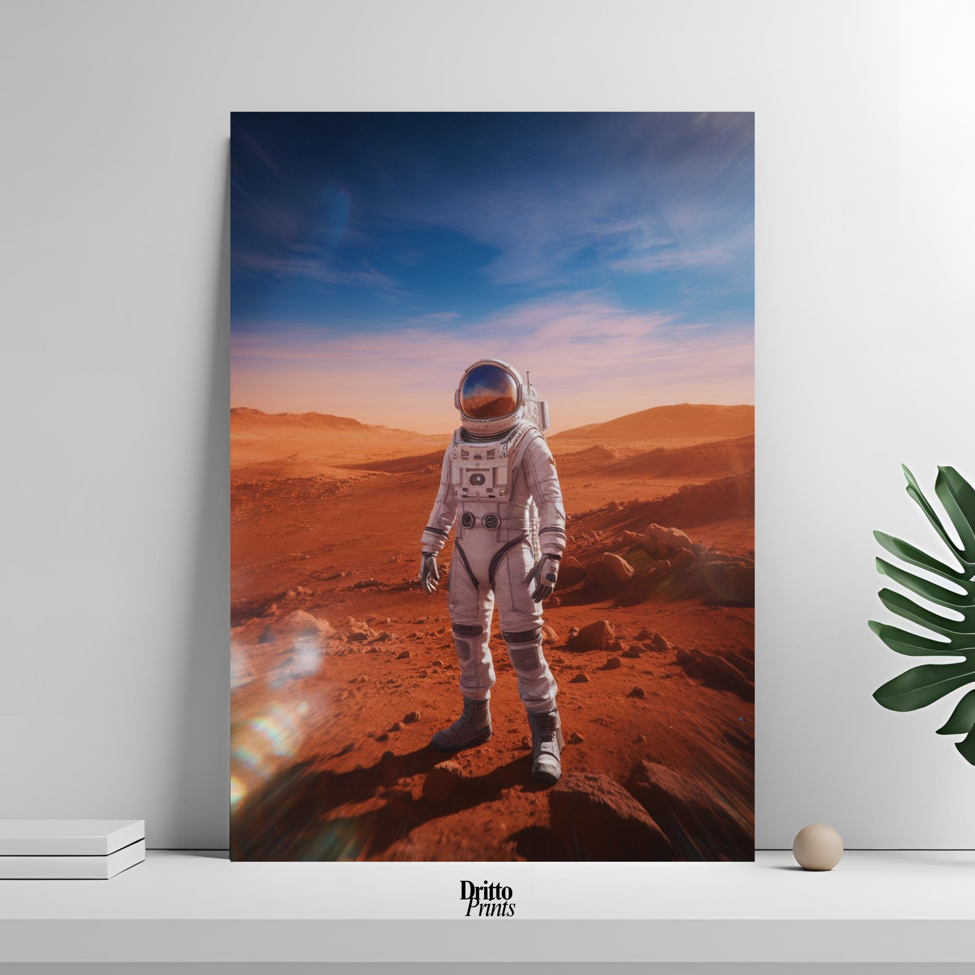 (PD22) Among Crimson Worlds - Poster