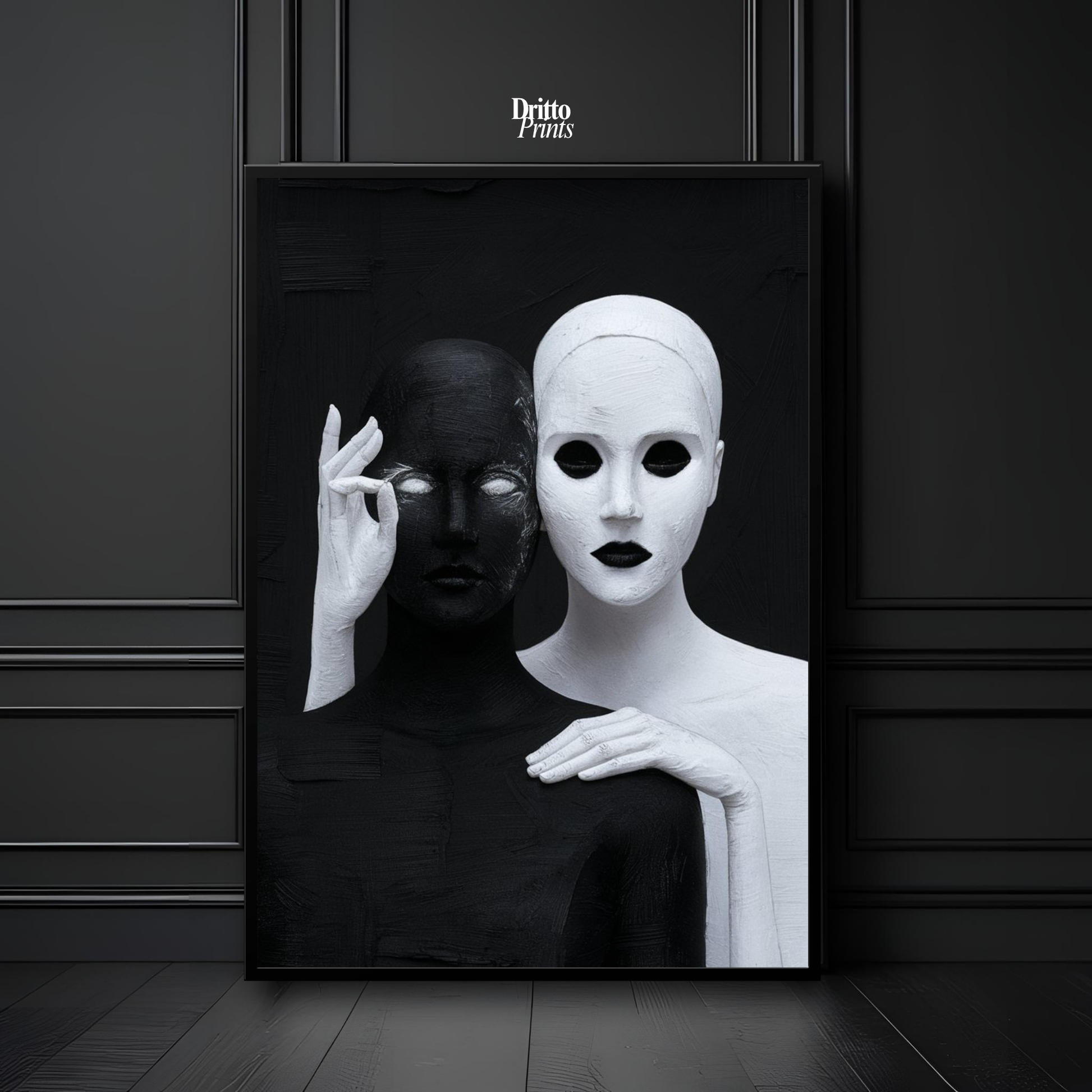 (FD35) The Null Signal - Framed matte paper poster