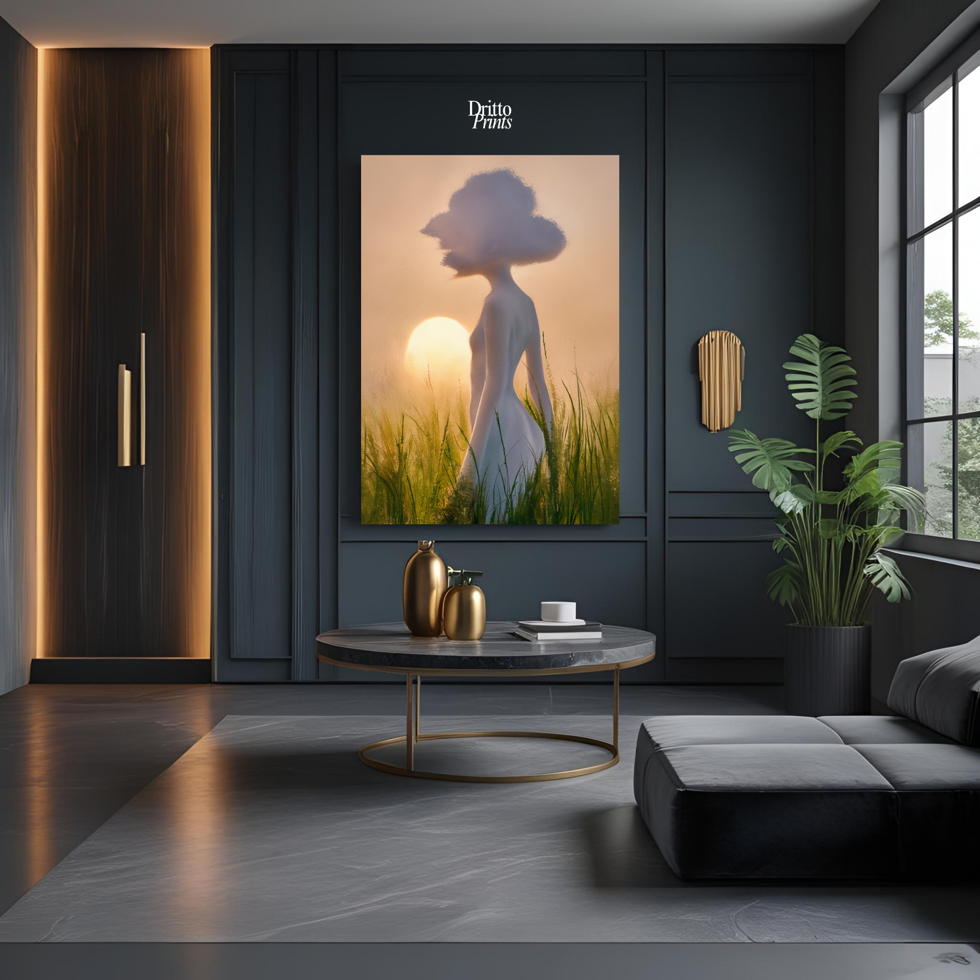 (PD9) Stillness in Bloom - Poster