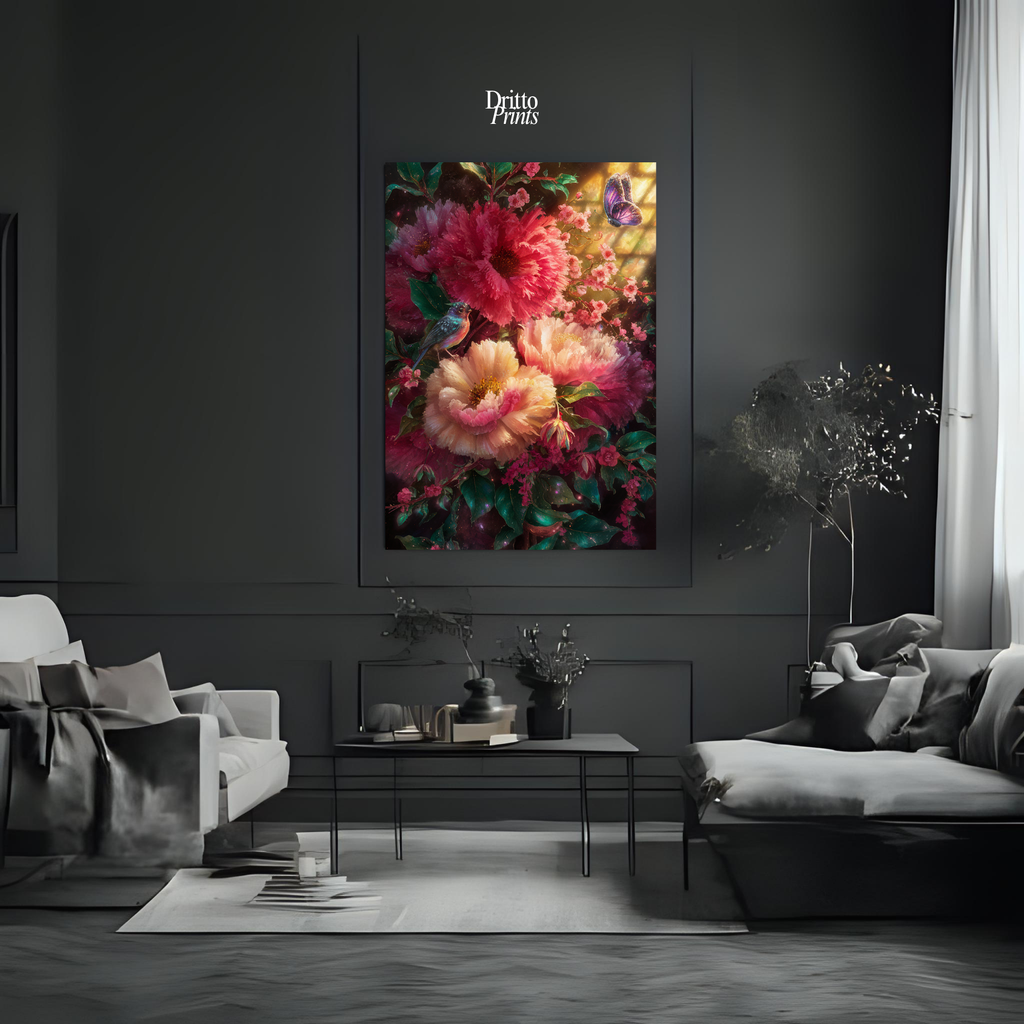 (CD6) Bouquet of Light - Canvas