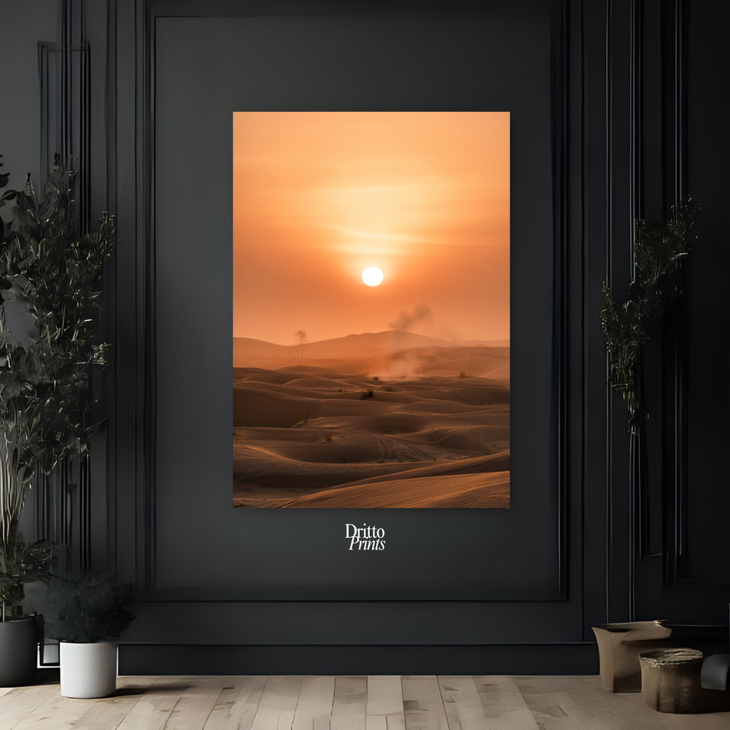 (PD18) Sunburnt Silence - Poster