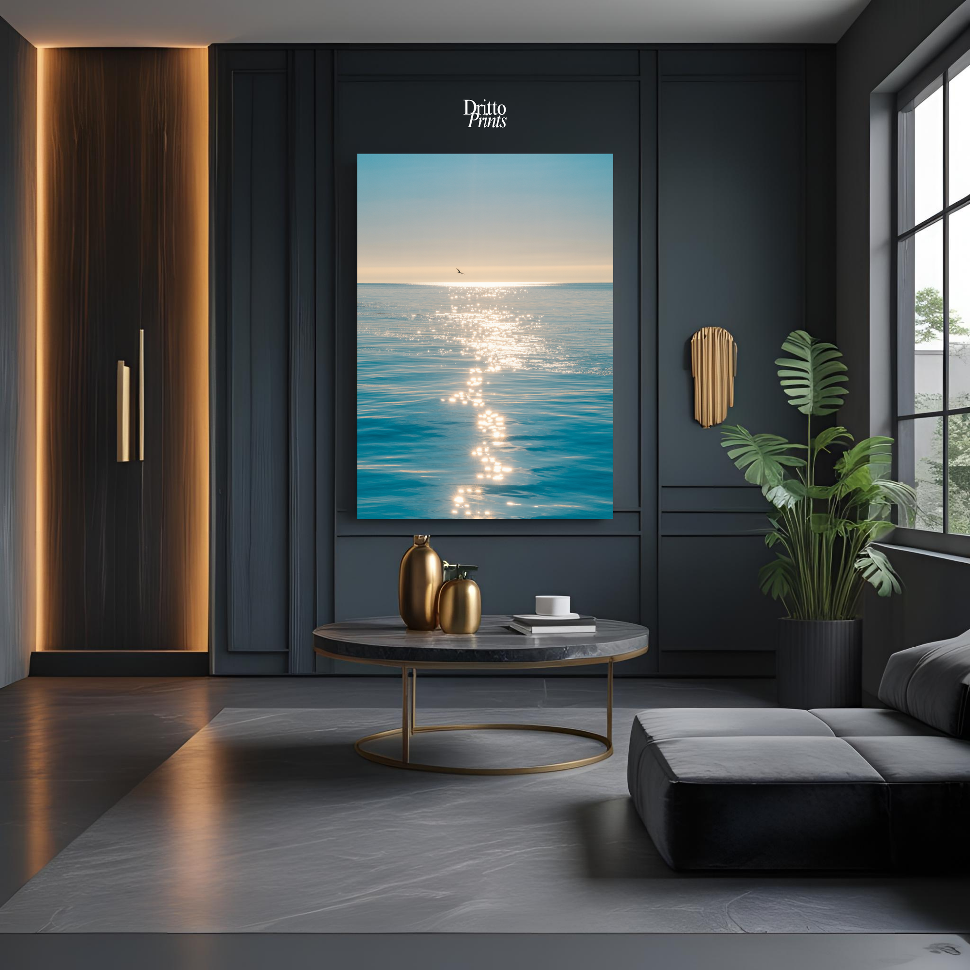 (PD12) A Moment at Sea - Poster