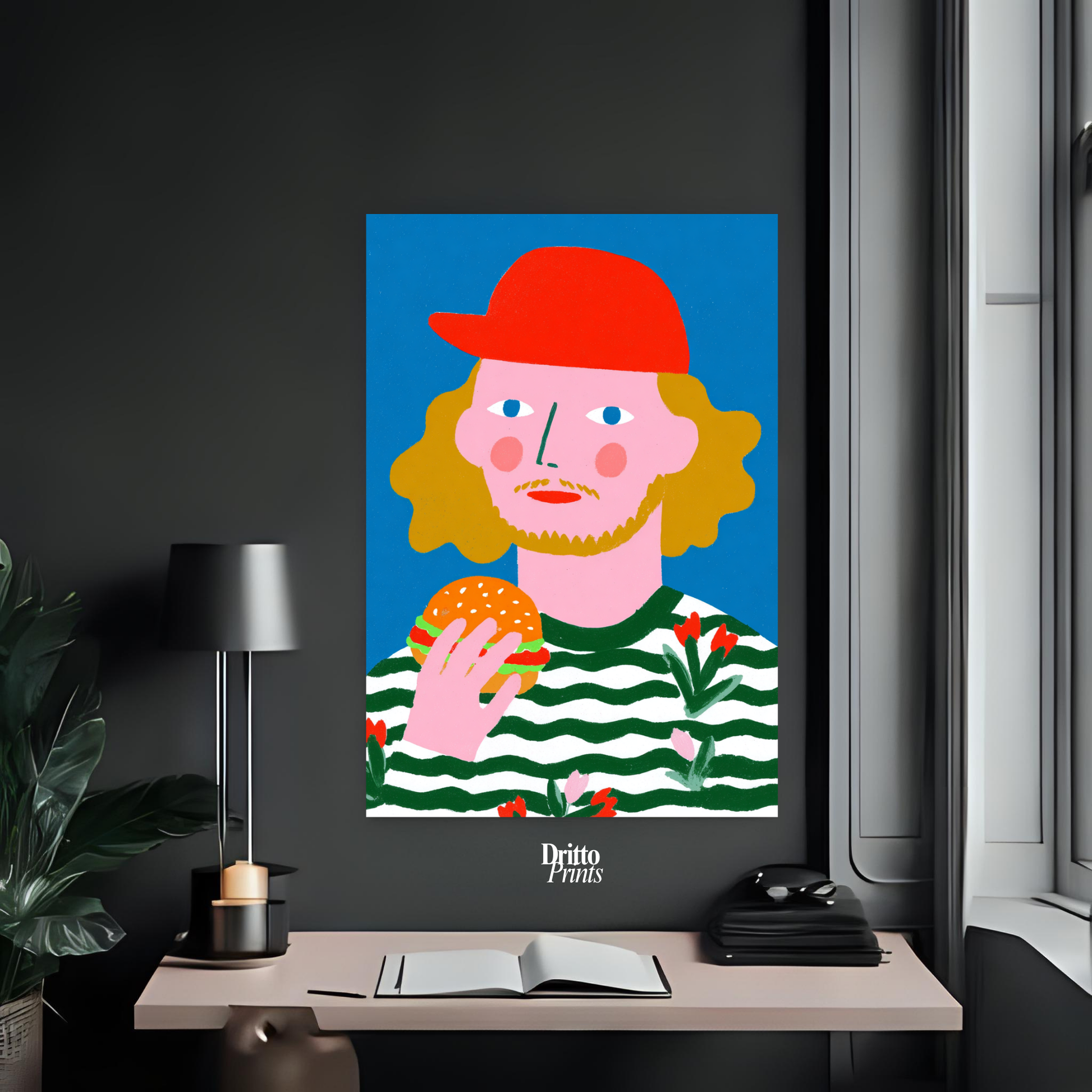 (PD41) Burger Moment - Poster