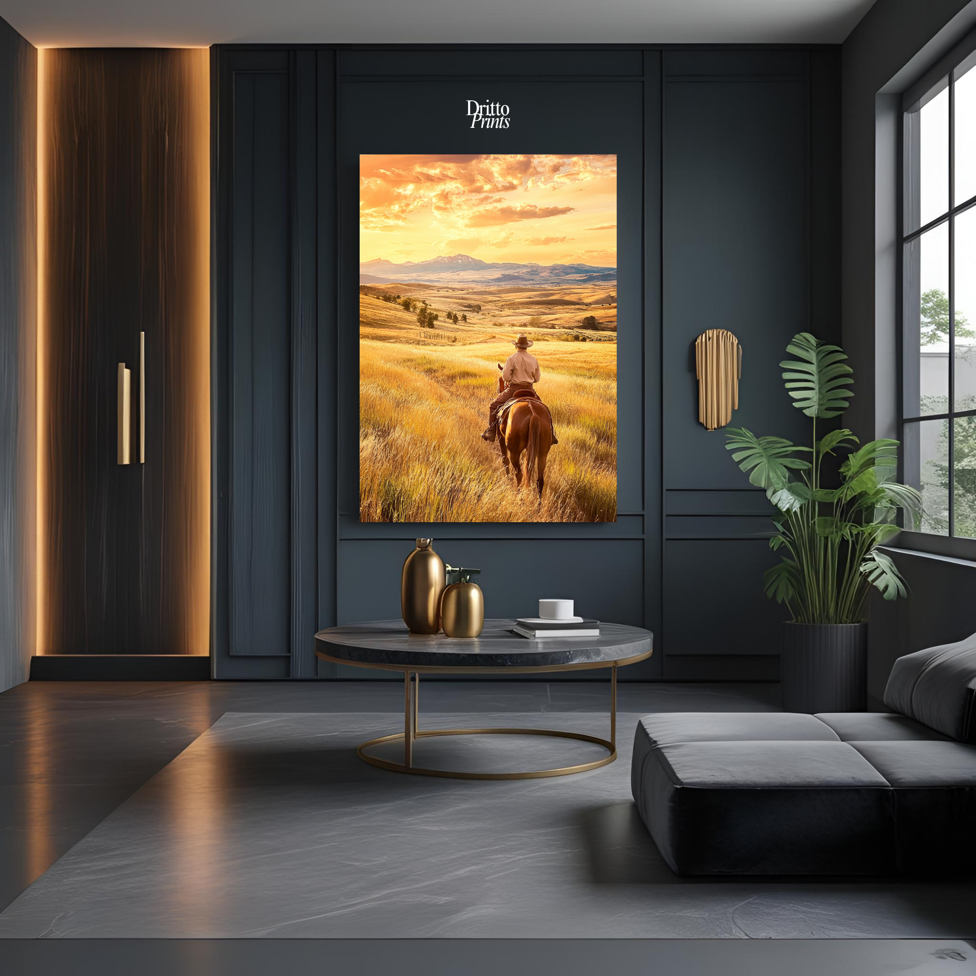 (PD3) The Cowboy Horizon - Poster