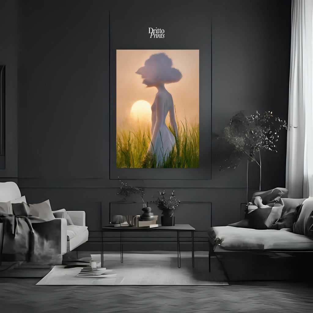 (PD9) Stillness in Bloom - Poster