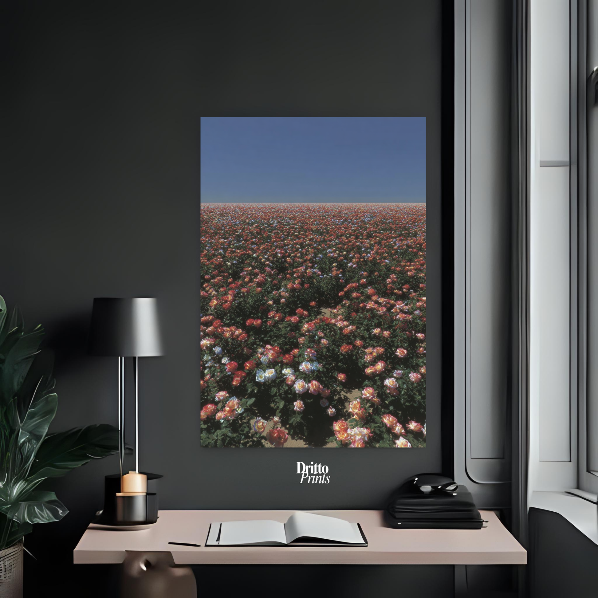 (PD28) Sea of Roses - Poster