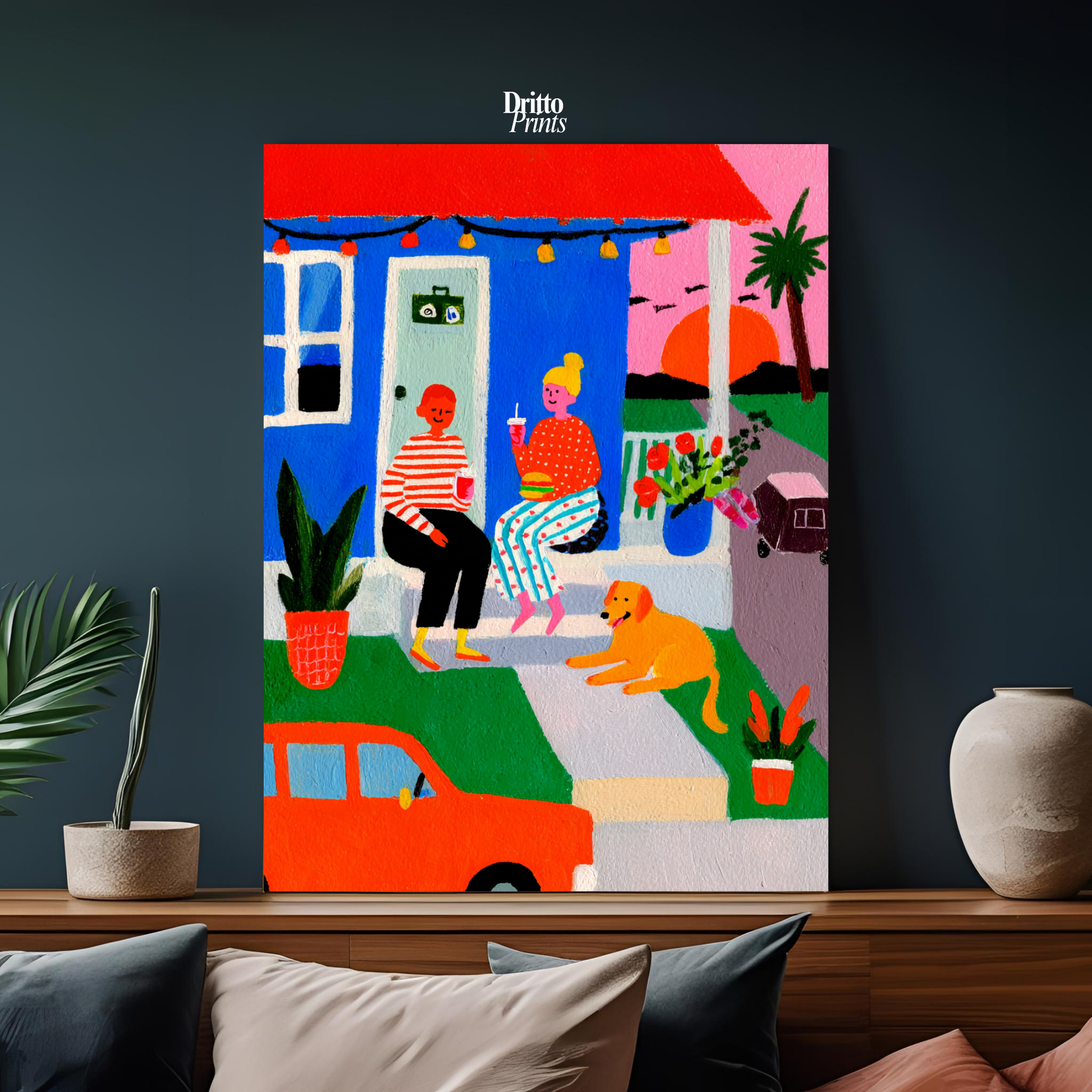 (PD43) Summer Evenings 1984 - Poster