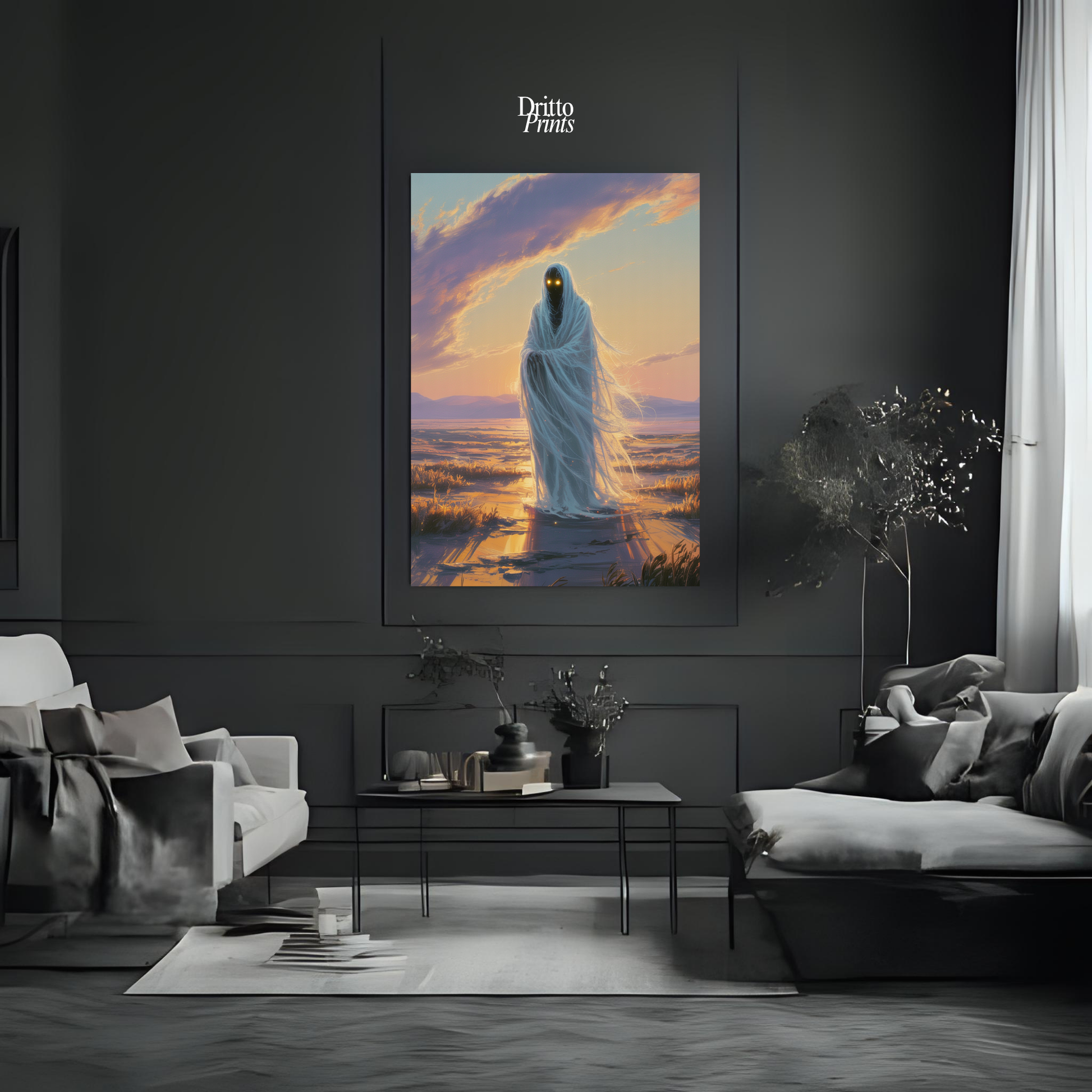 (PD10) Yellow Eyes in the Cosmos - Poster