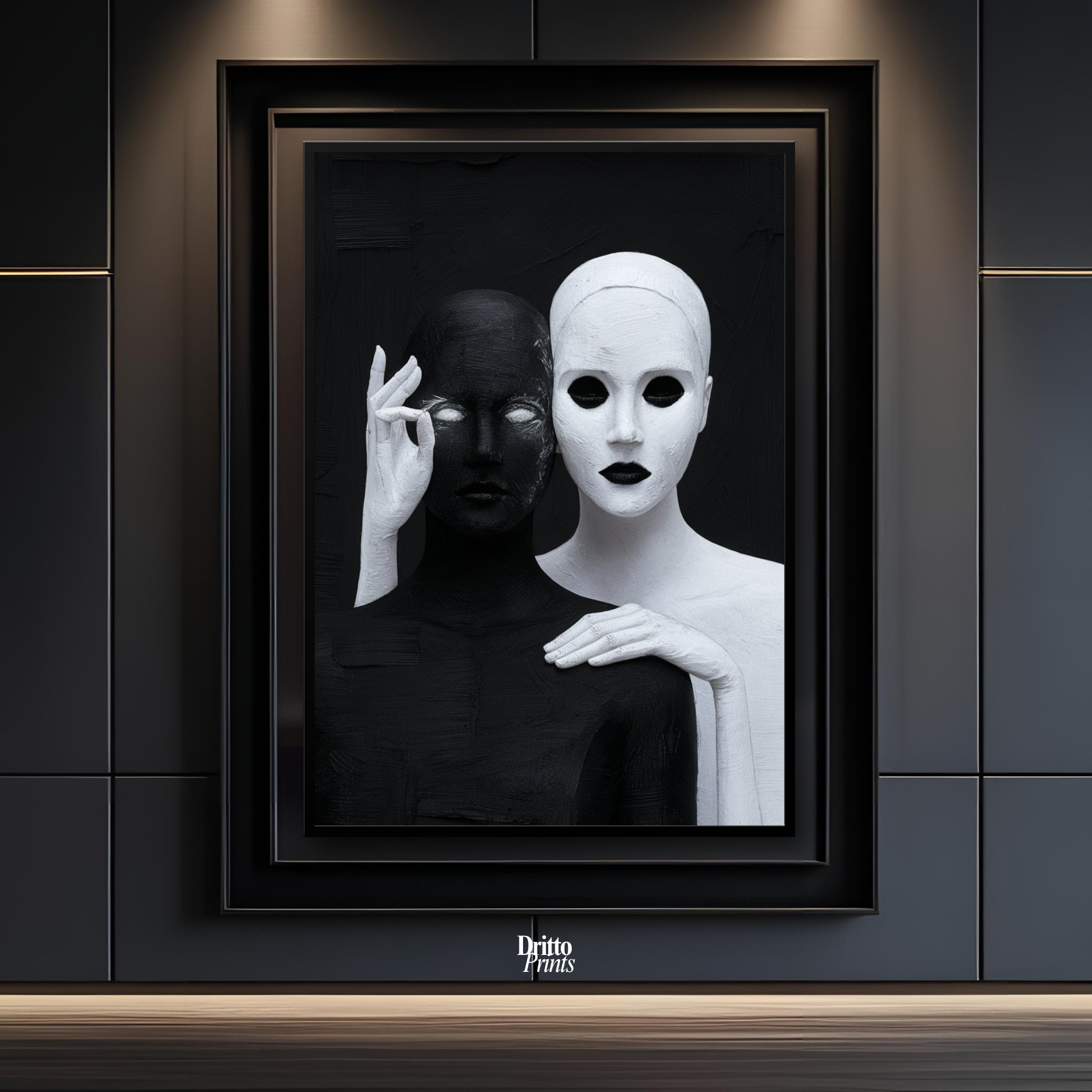 (FD35) The Null Signal - Framed matte paper poster