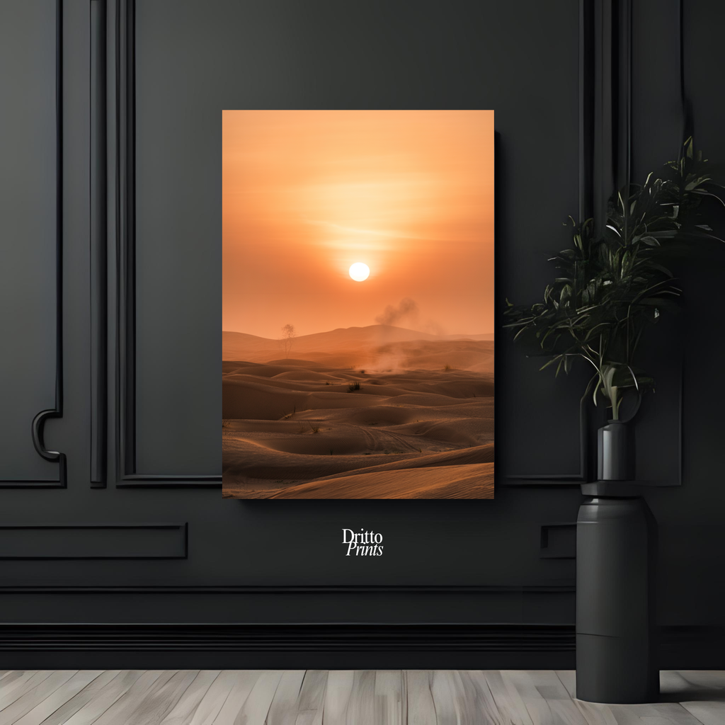 (PD18) Sunburnt Silence - Poster