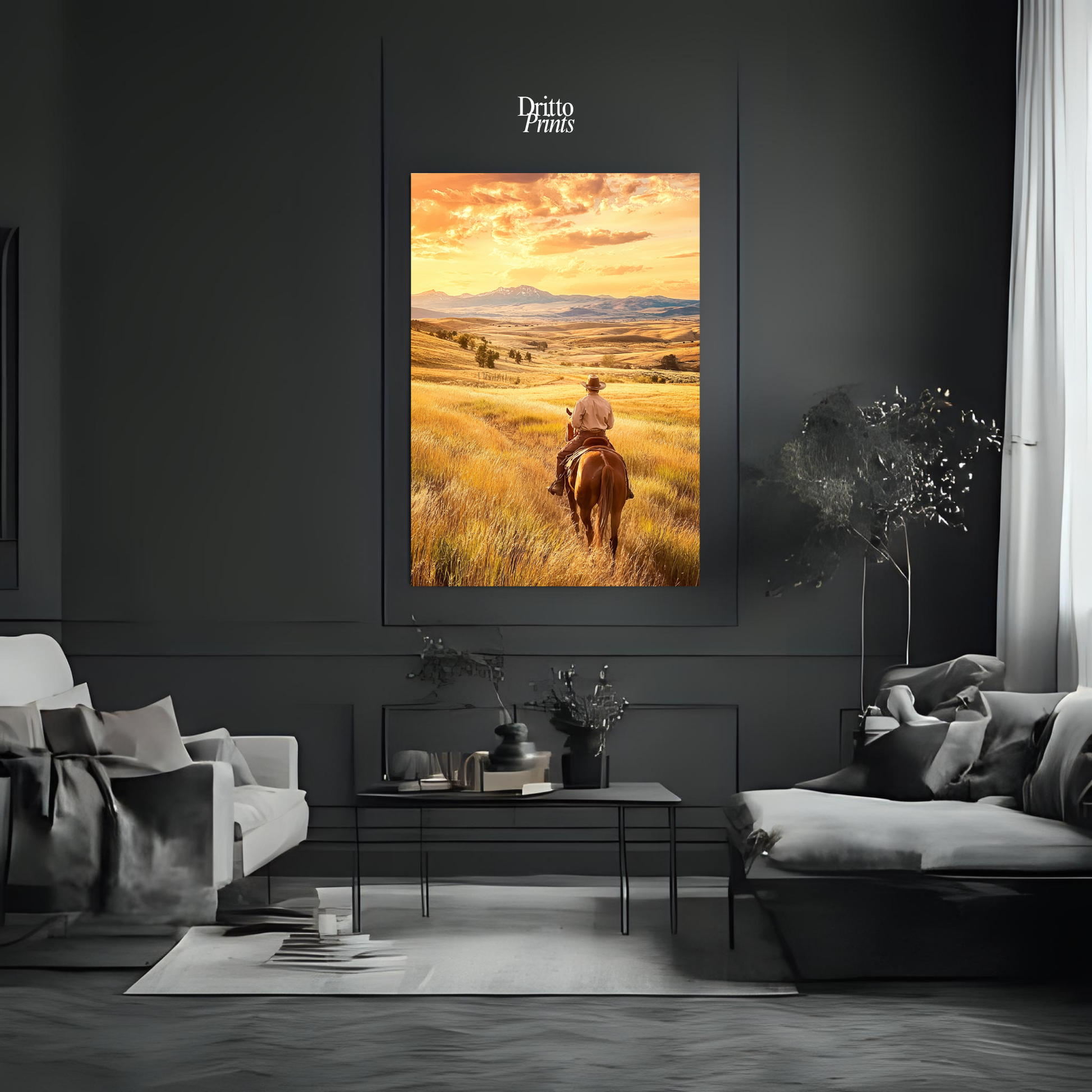 (PD3) The Cowboy Horizon - Poster