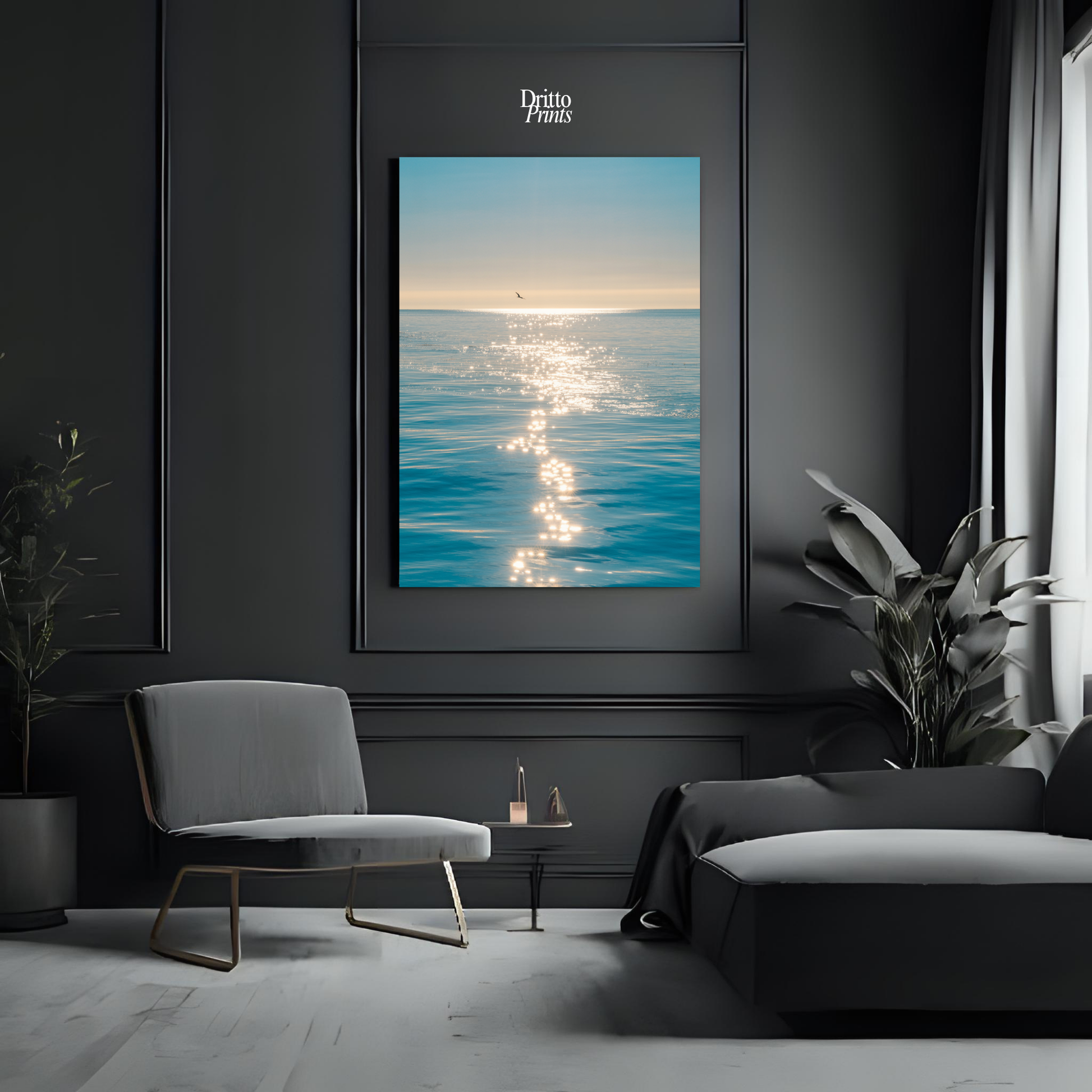 (PD12) A Moment at Sea - Poster