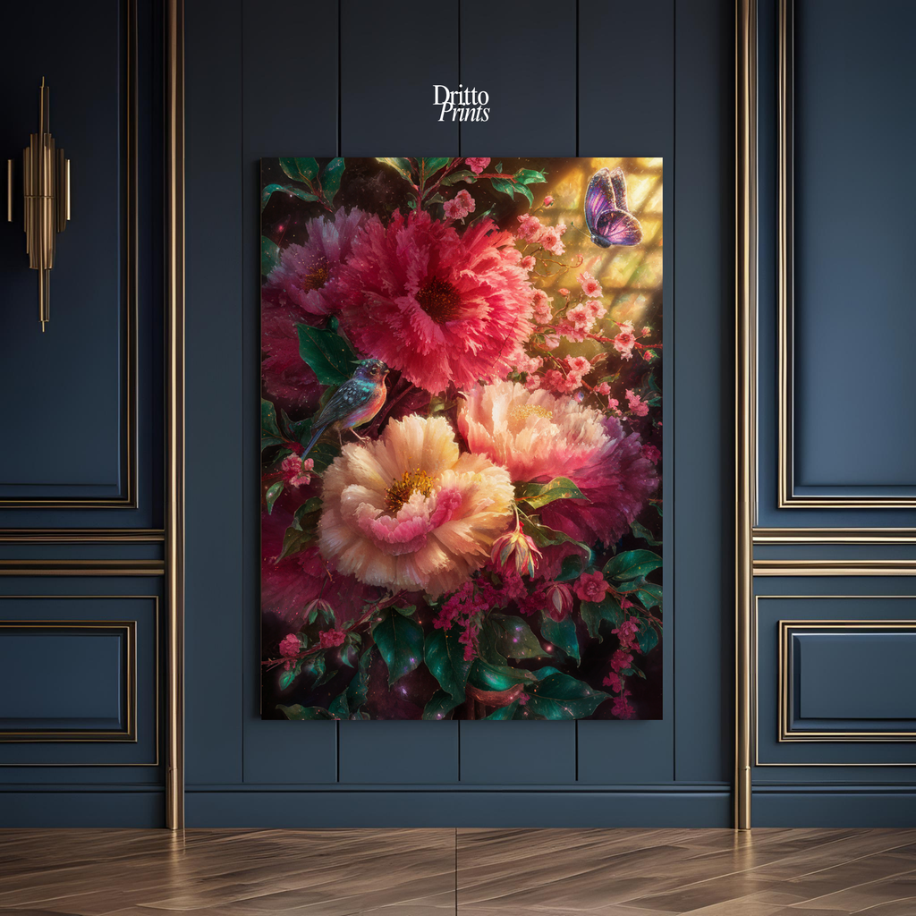 (CD6) Bouquet of Light - Canvas
