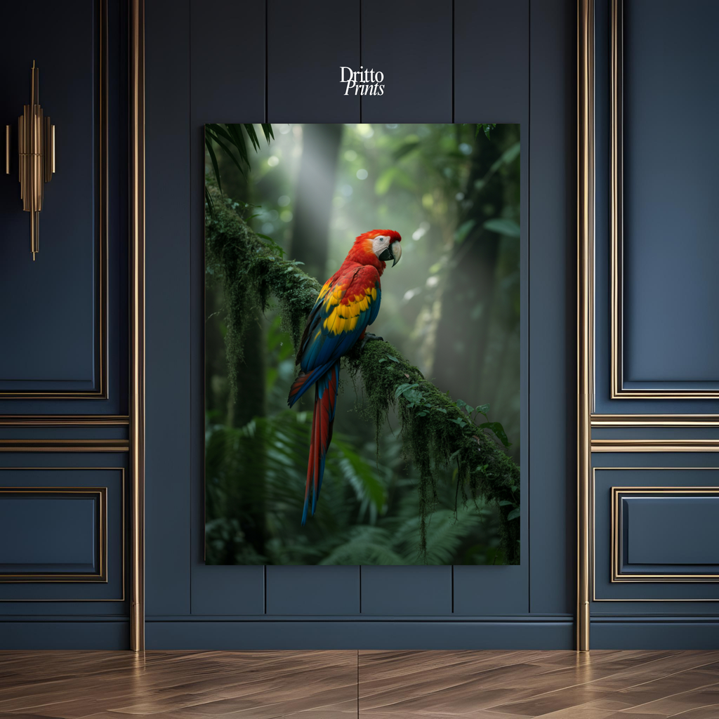 (CF1) Heart of the Rainforest - Framed canvas