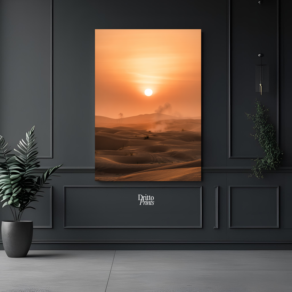(PD18) Sunburnt Silence - Poster