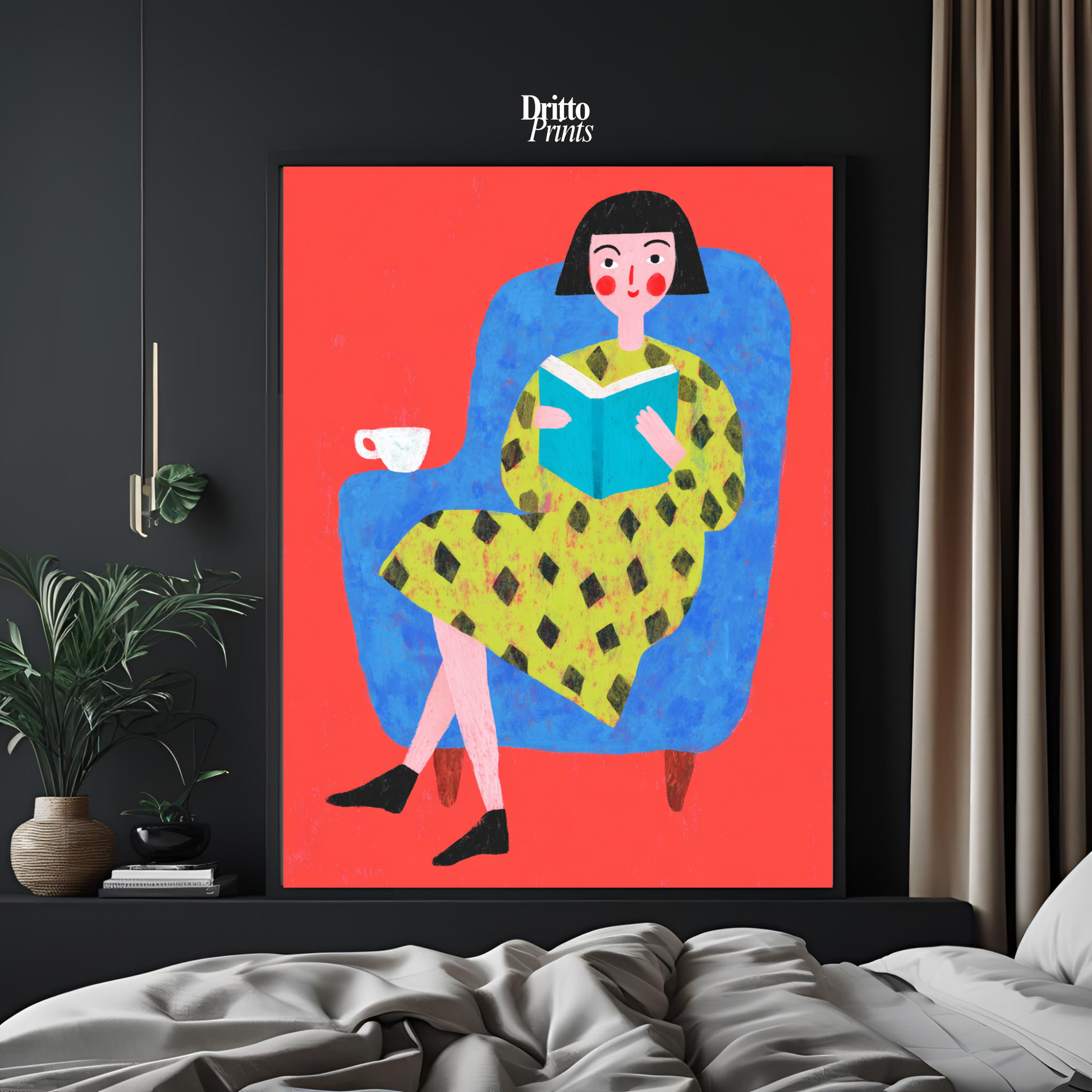 (FD46) A Moment with a Story - Framed matte paper poster