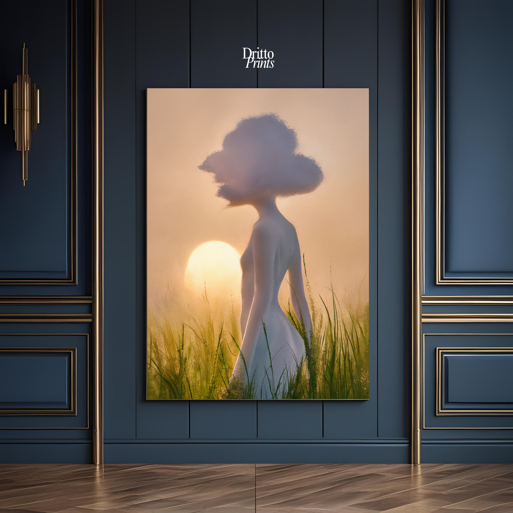(PD9) Stillness in Bloom - Poster