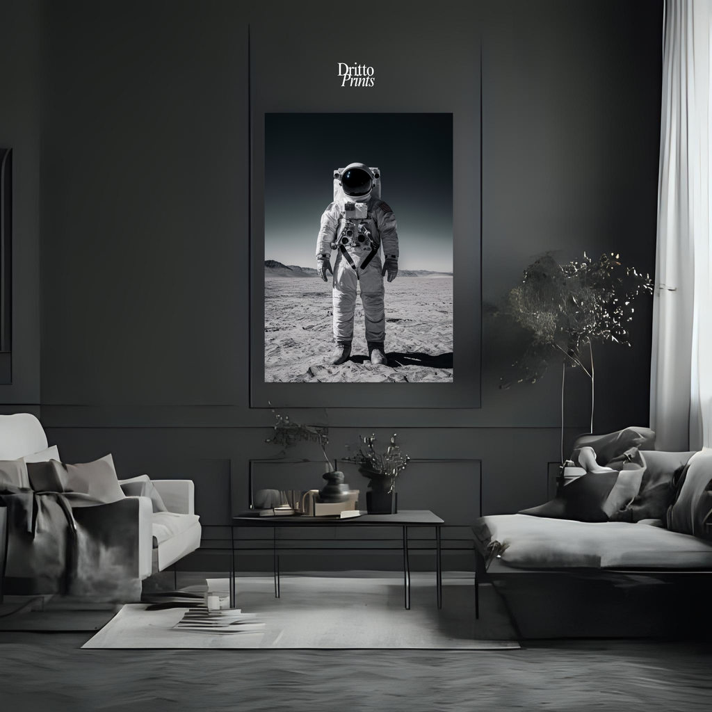 (PD17) Alone Beyond Earth - Poster