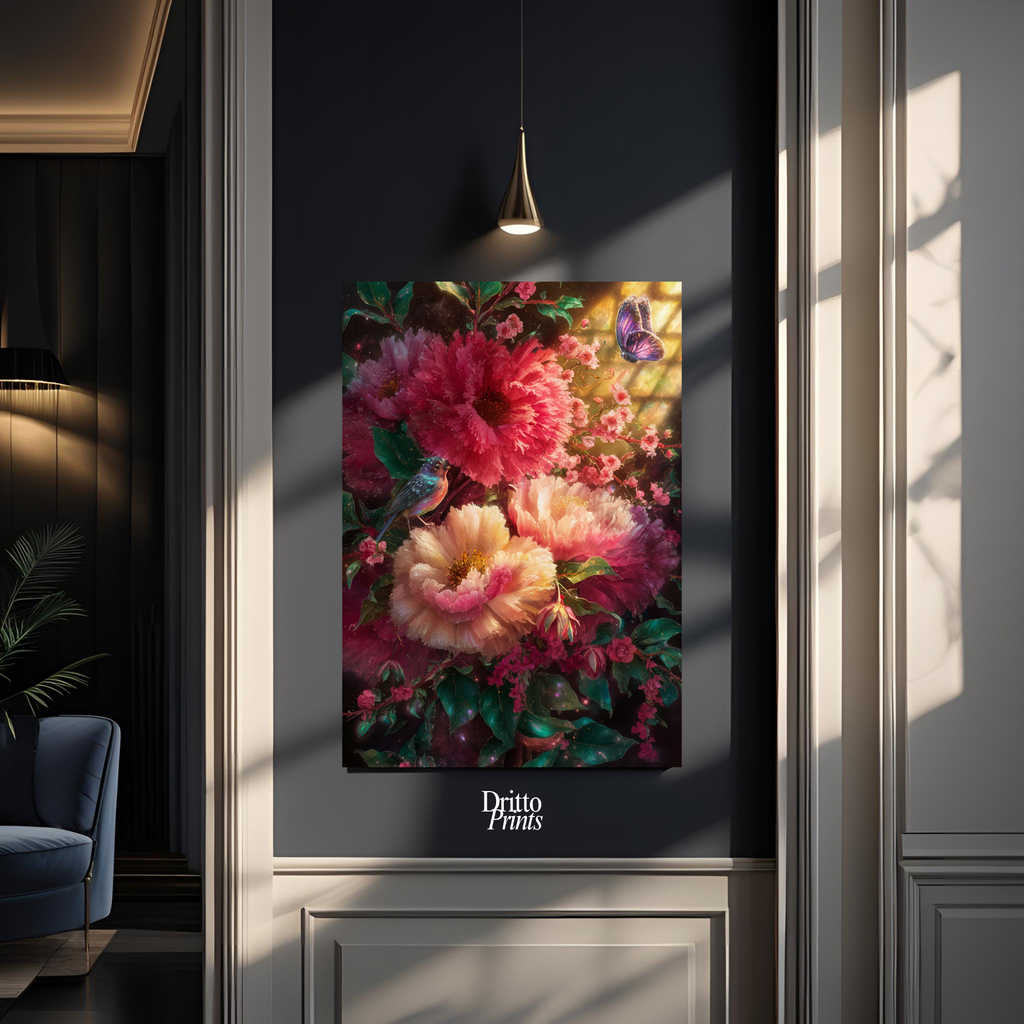 (CD6) Bouquet of Light - Canvas