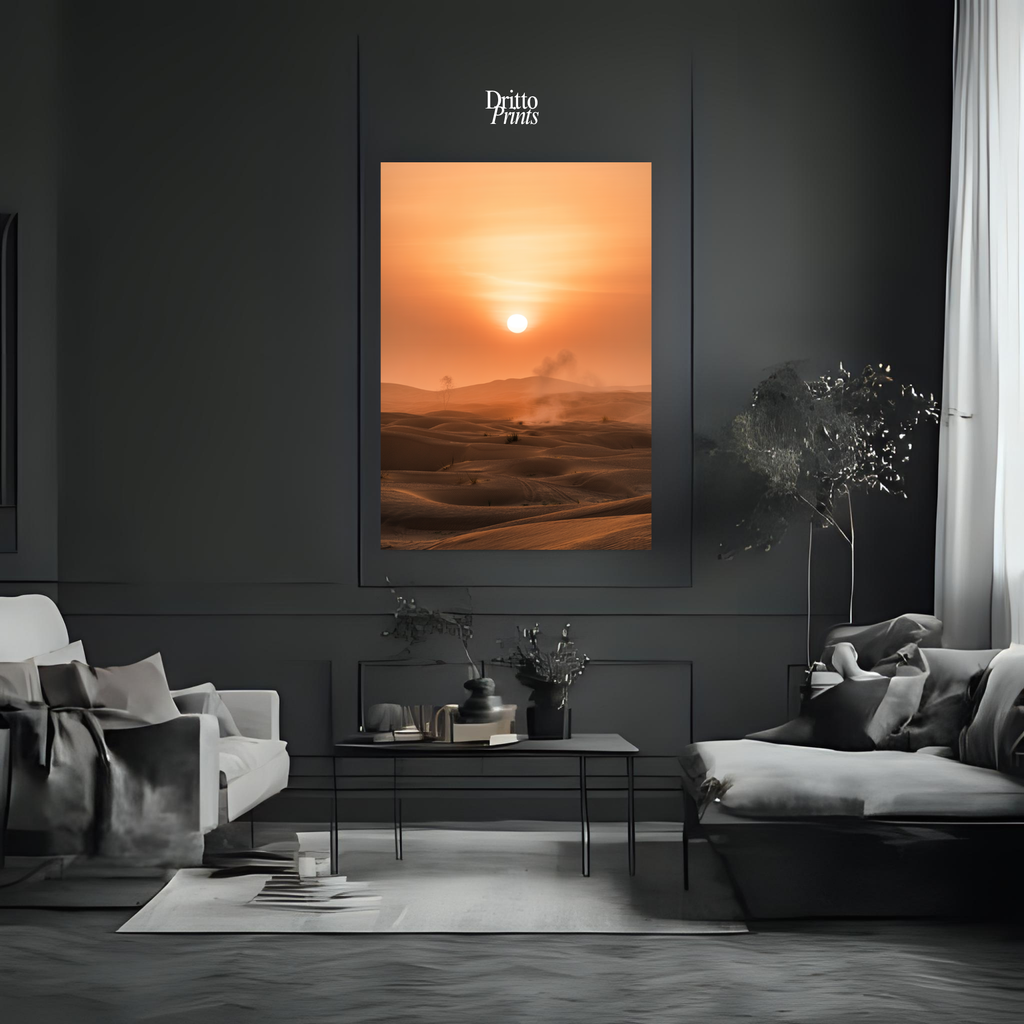 (PD18) Sunburnt Silence - Poster