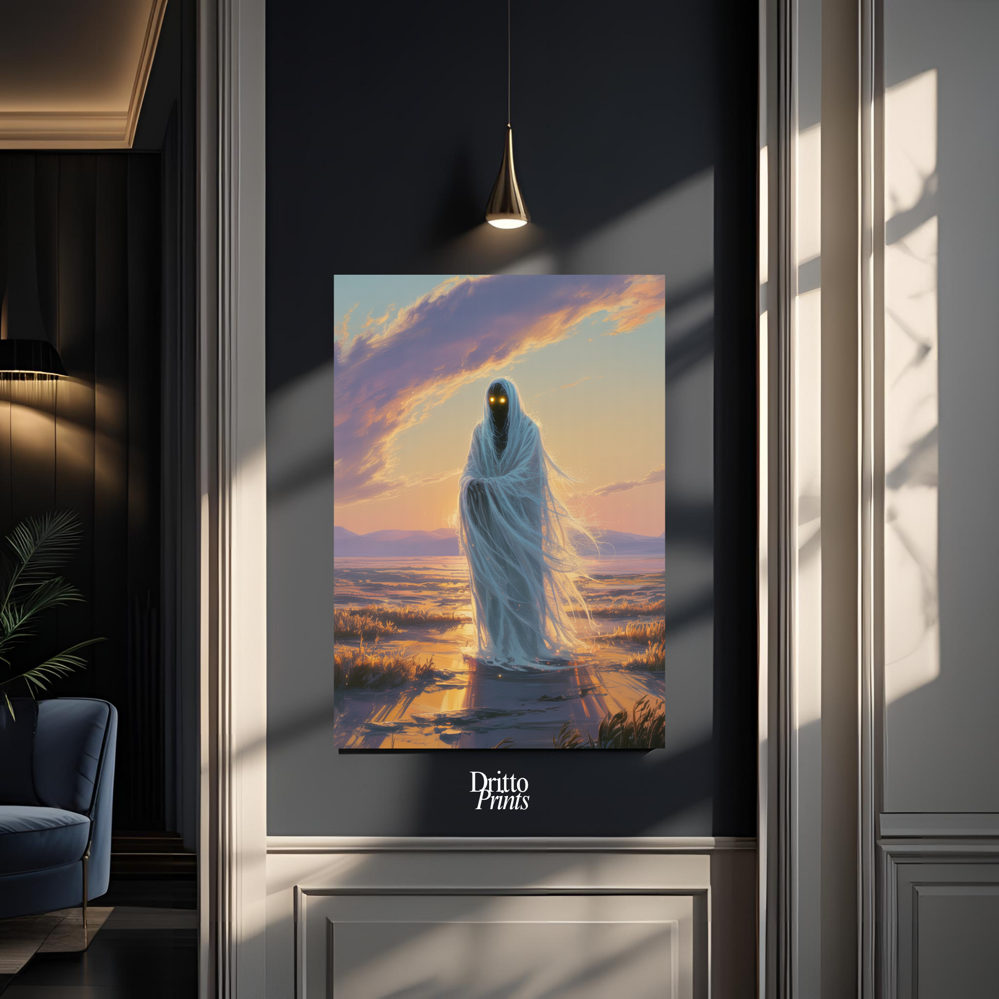 (PD10) Yellow Eyes in the Cosmos - Poster