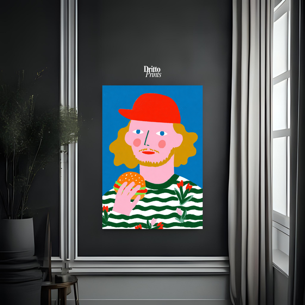 (PD41) Burger Moment - Poster