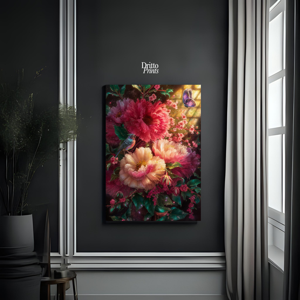 (CD6) Bouquet of Light - Canvas