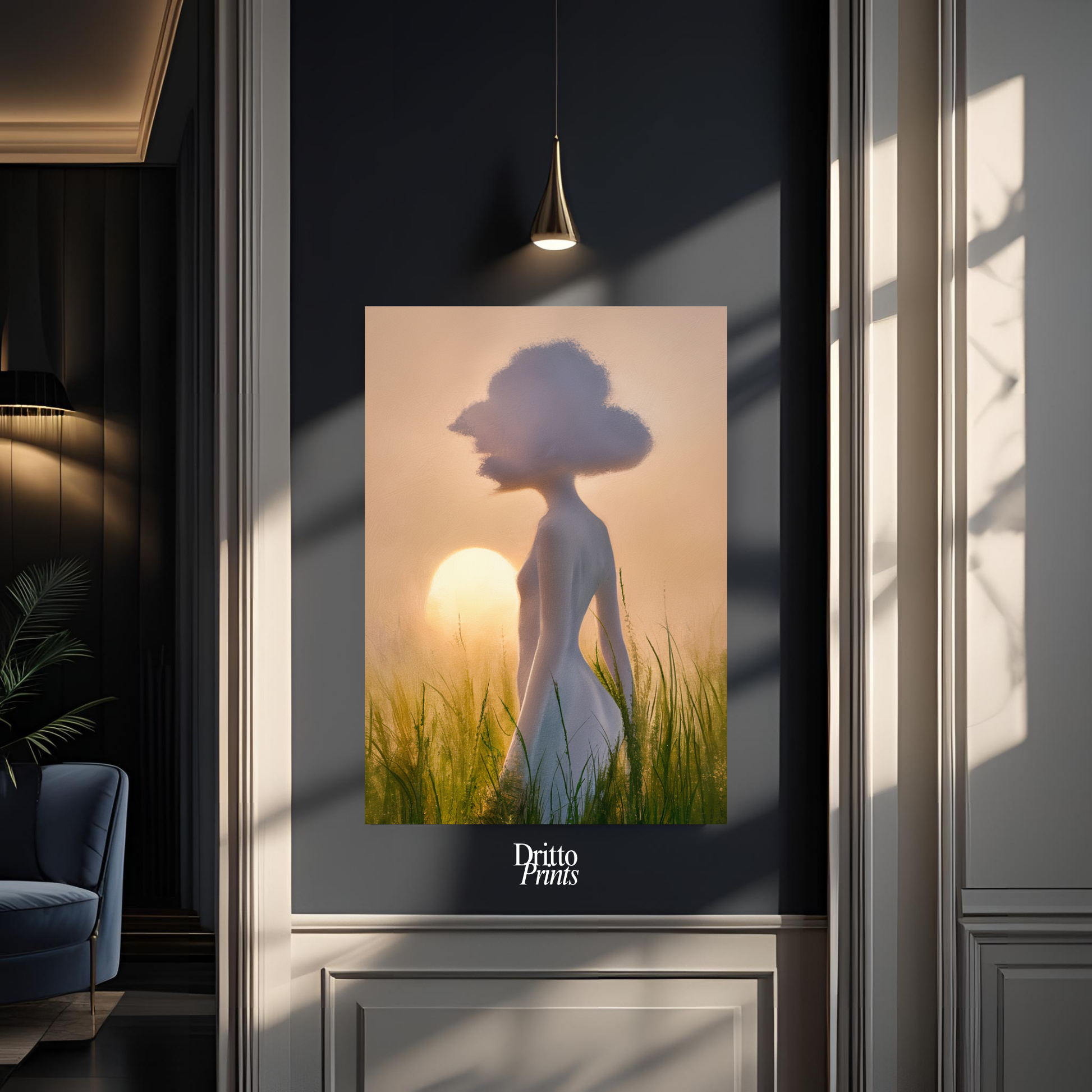 (PD9) Stillness in Bloom - Poster