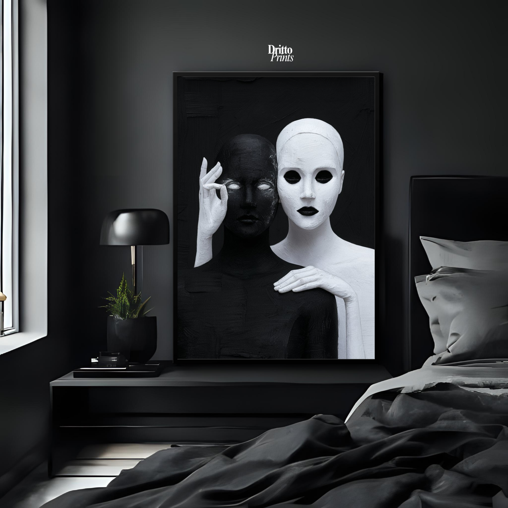 (FD35) The Null Signal - Framed matte paper poster