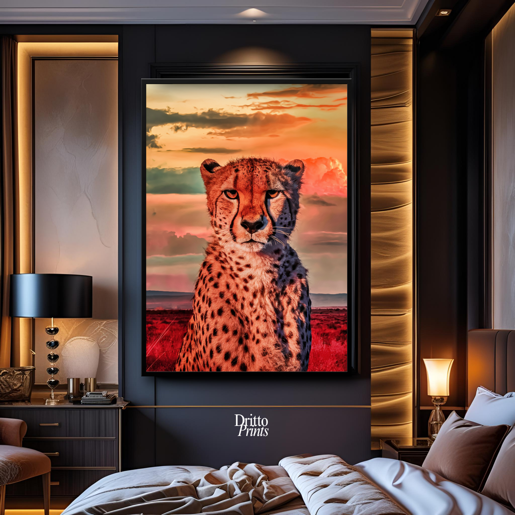 (FD12) Speed & Sky - Framed matte paper poster