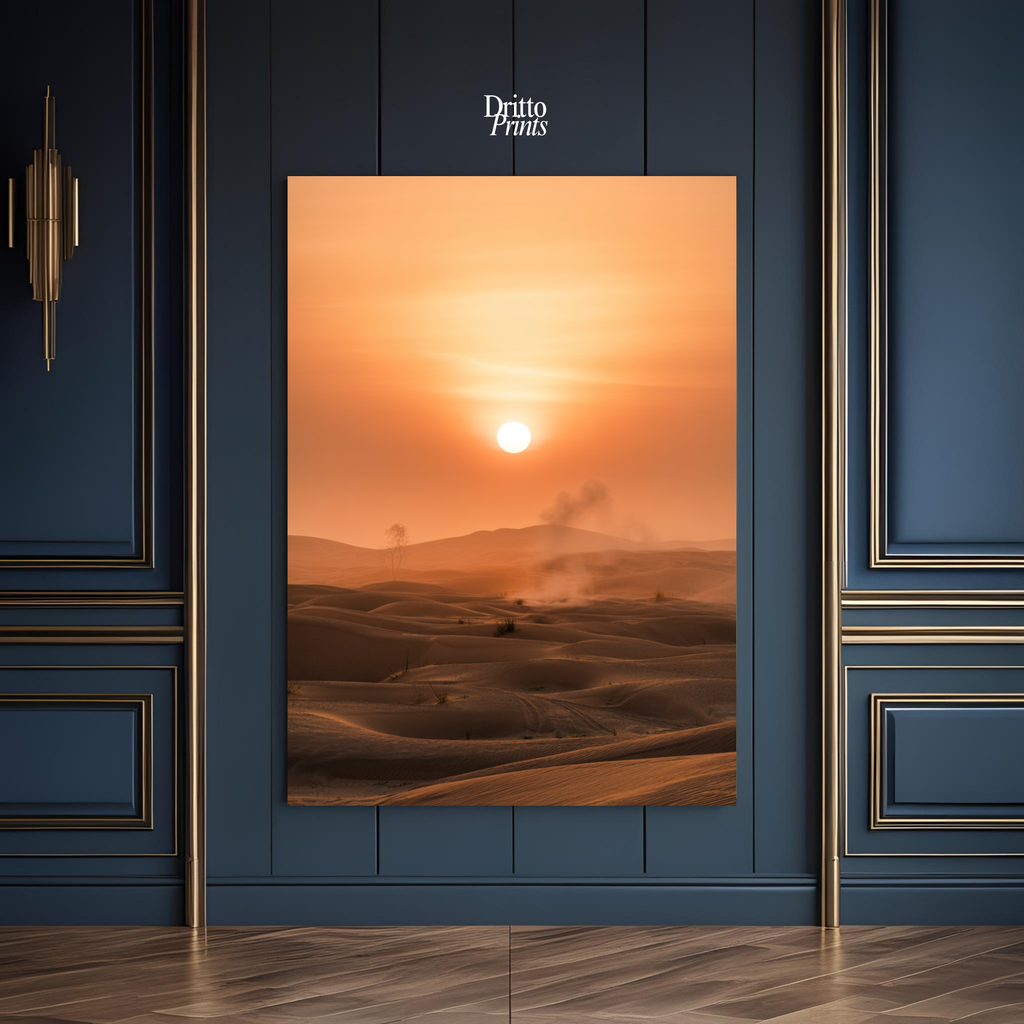 (PD18) Sunburnt Silence - Poster