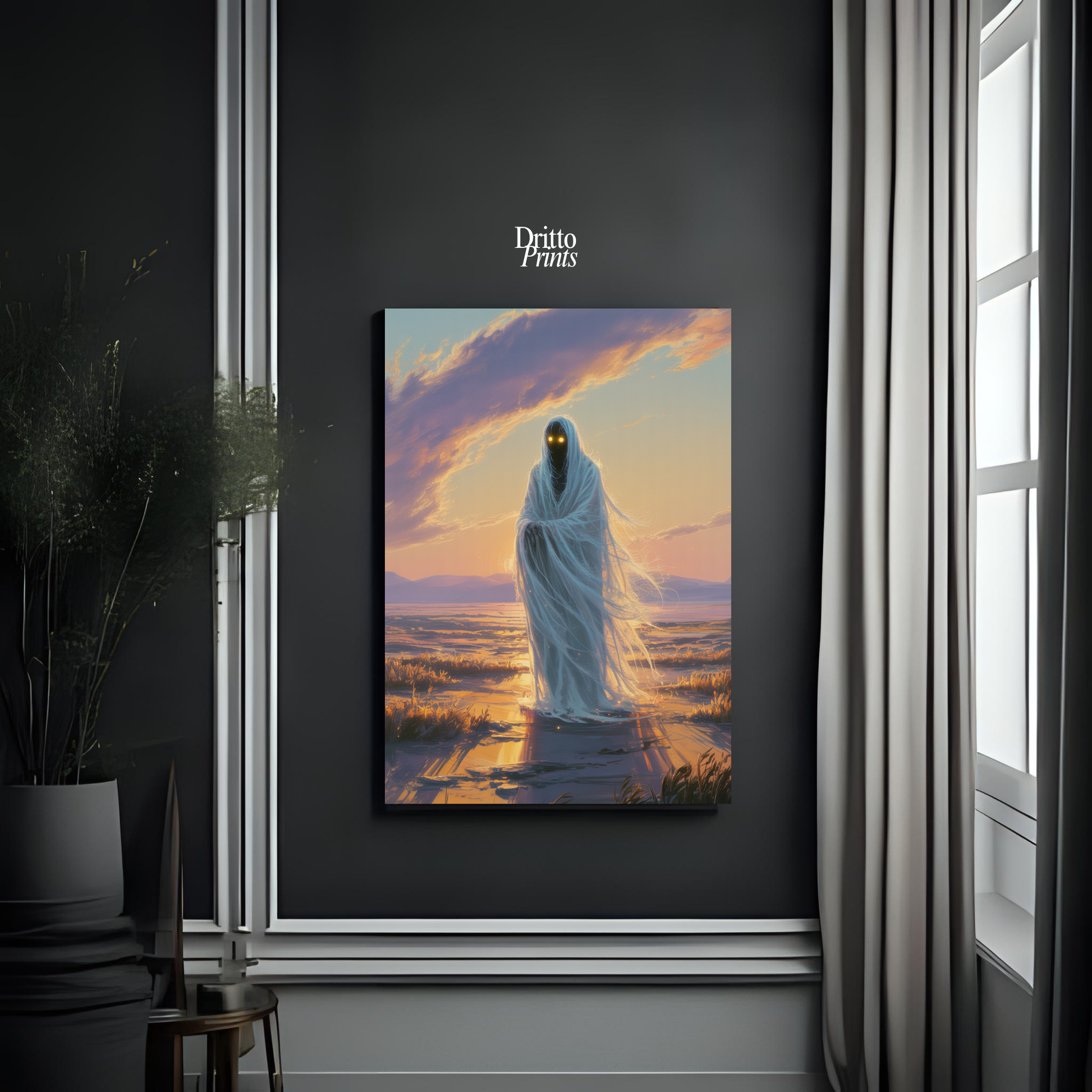 (PD10) Yellow Eyes in the Cosmos - Poster