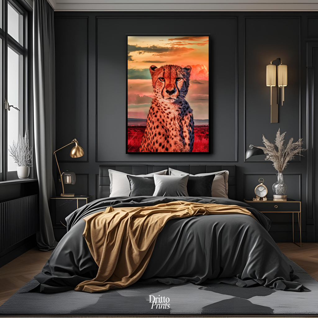 (FD12) Speed & Sky - Framed matte paper poster