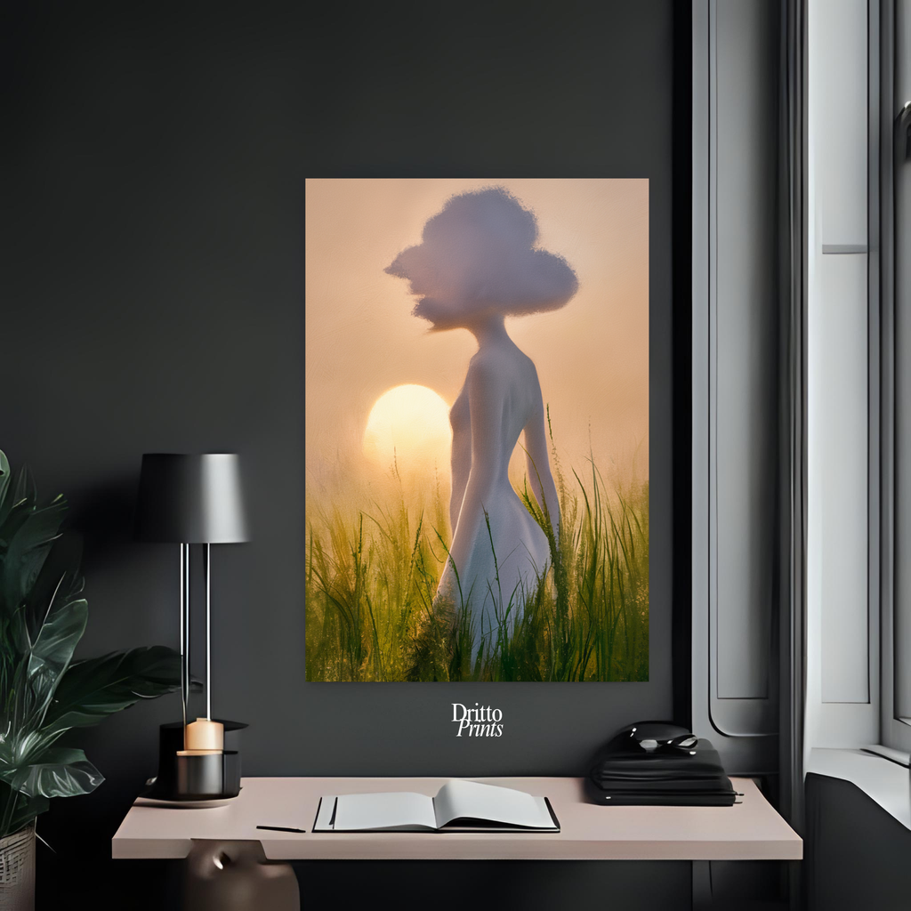 (PD9) Stillness in Bloom - Poster