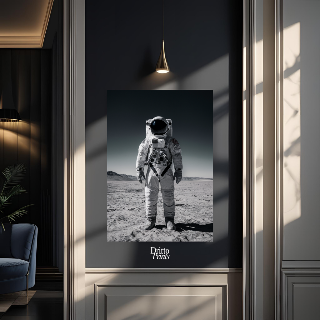 (PD17) Alone Beyond Earth - Poster