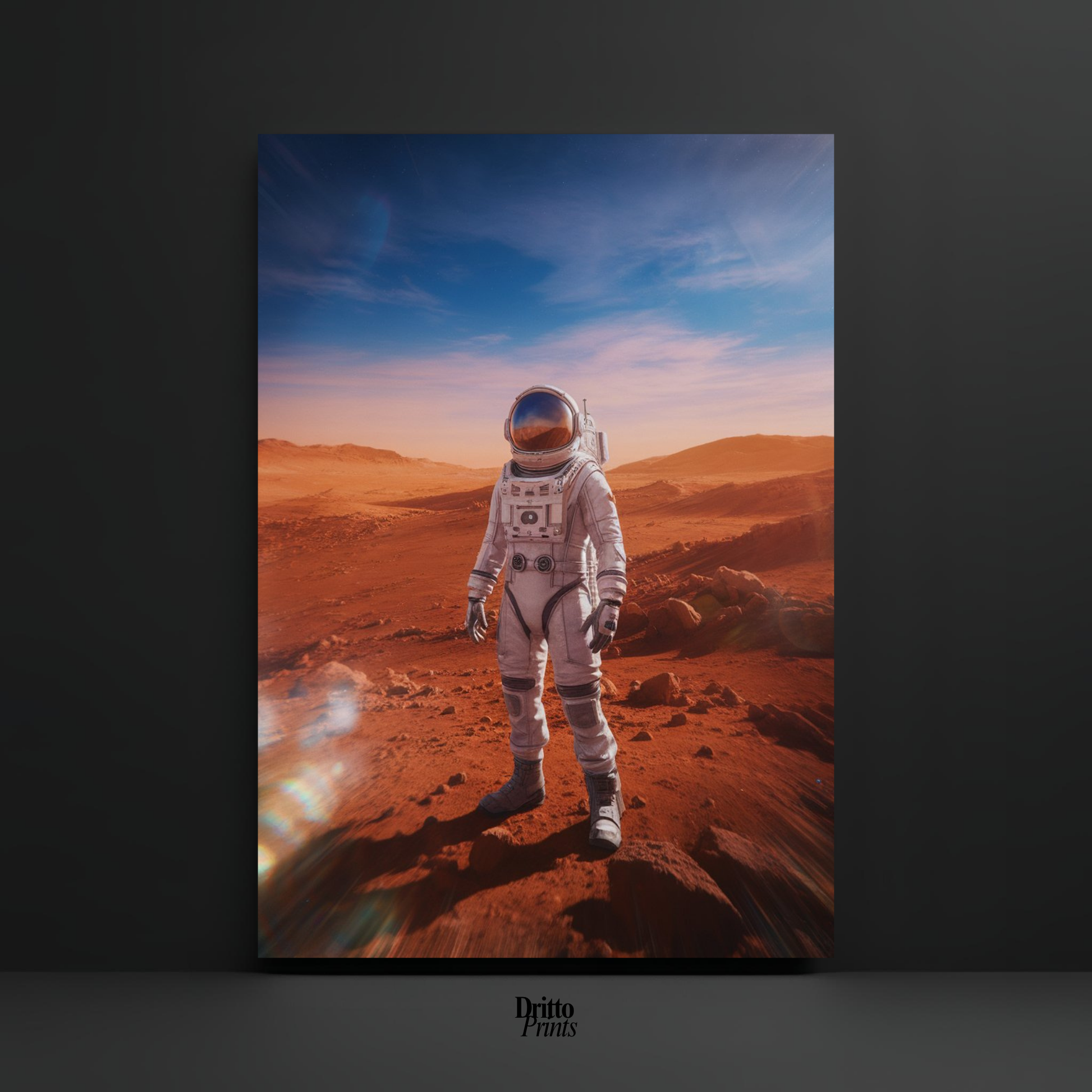 (PD22) Among Crimson Worlds - Poster