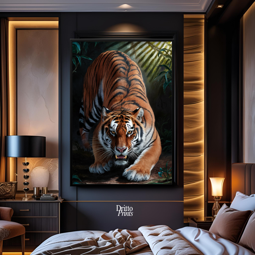(FD11) Coiled Majesty - Framed matte paper poster