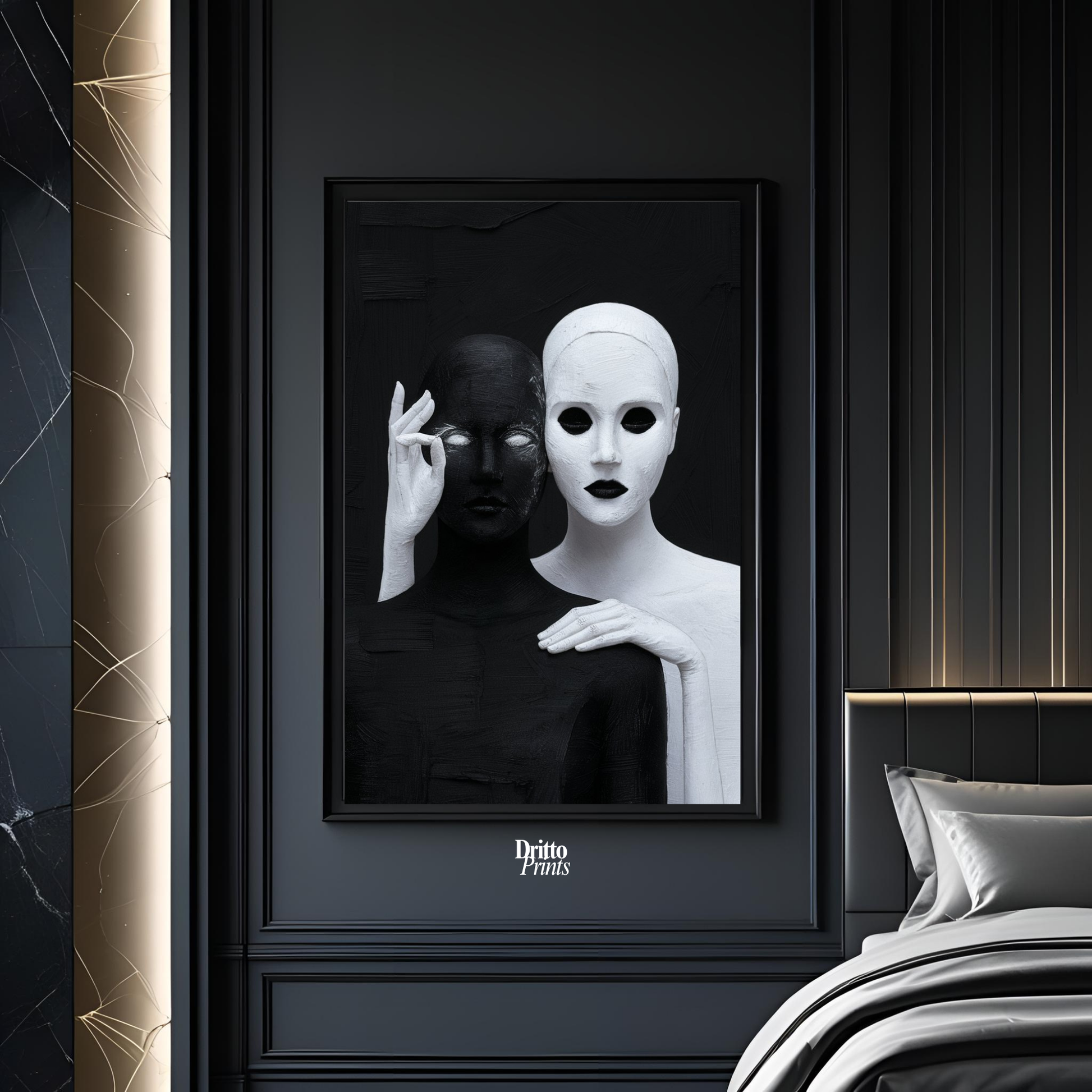 (FD35) The Null Signal - Framed matte paper poster