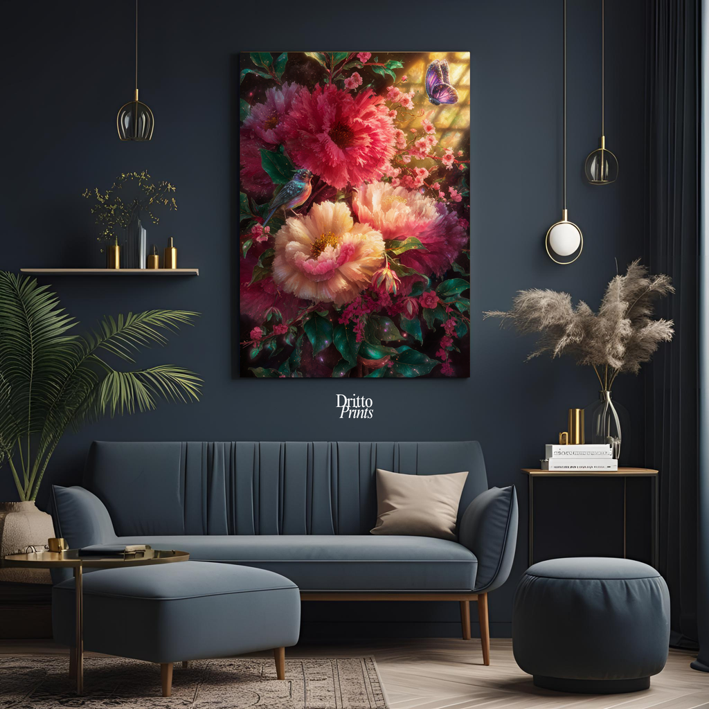 (CD6) Bouquet of Light - Canvas
