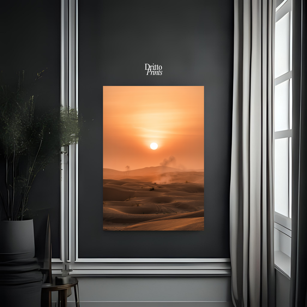 (PD18) Sunburnt Silence - Poster