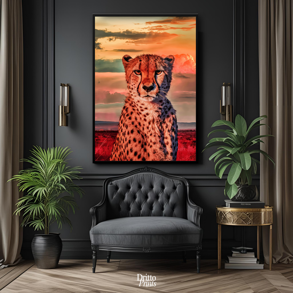 (FD12) Speed & Sky - Framed matte paper poster