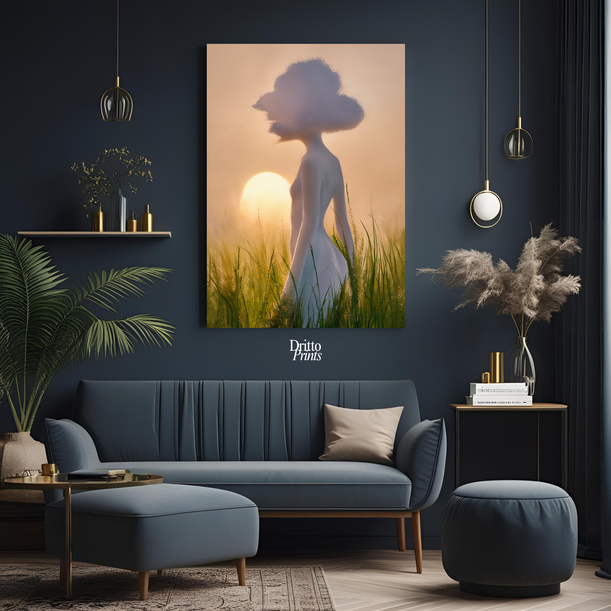 (PD9) Stillness in Bloom - Poster