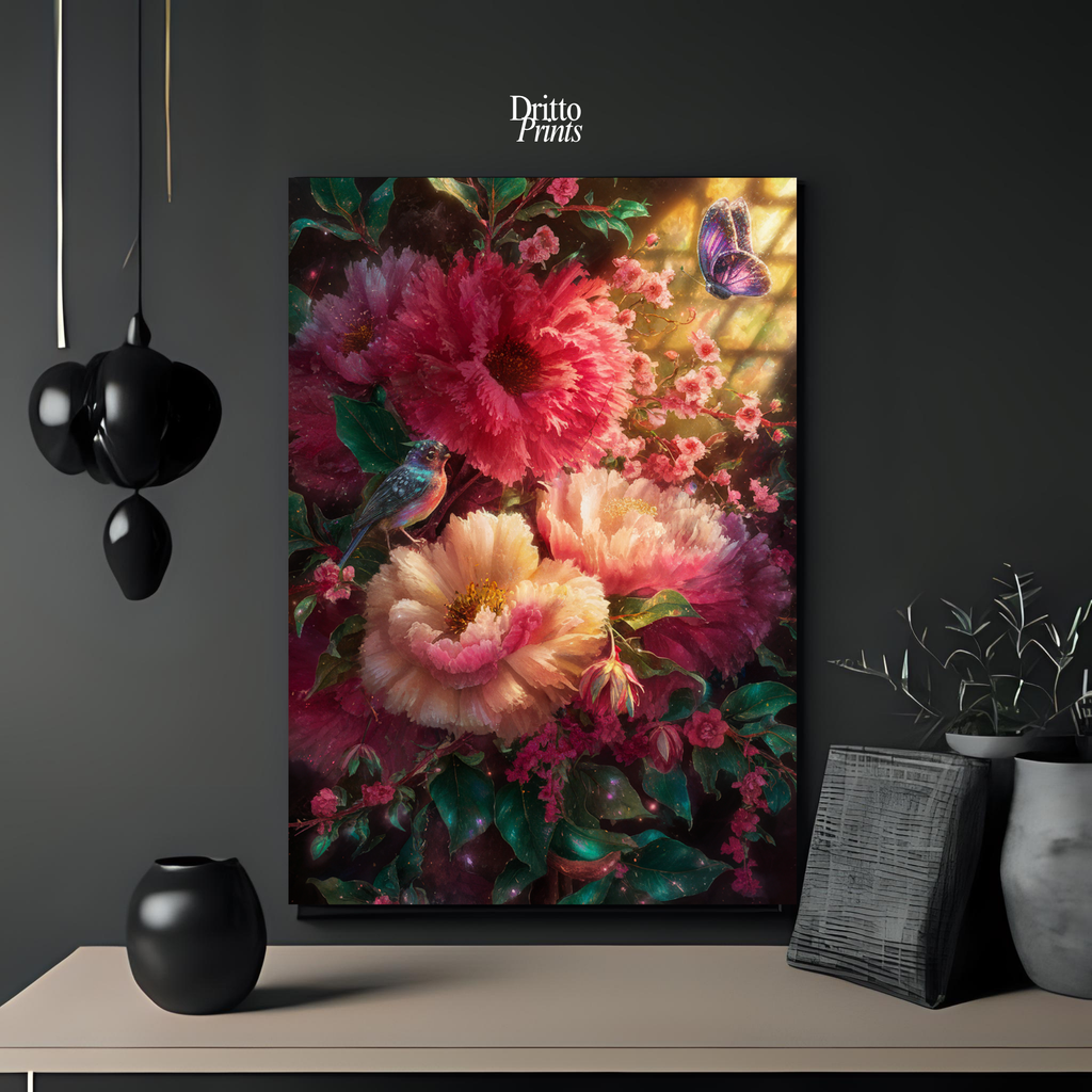 (CD6) Bouquet of Light - Canvas