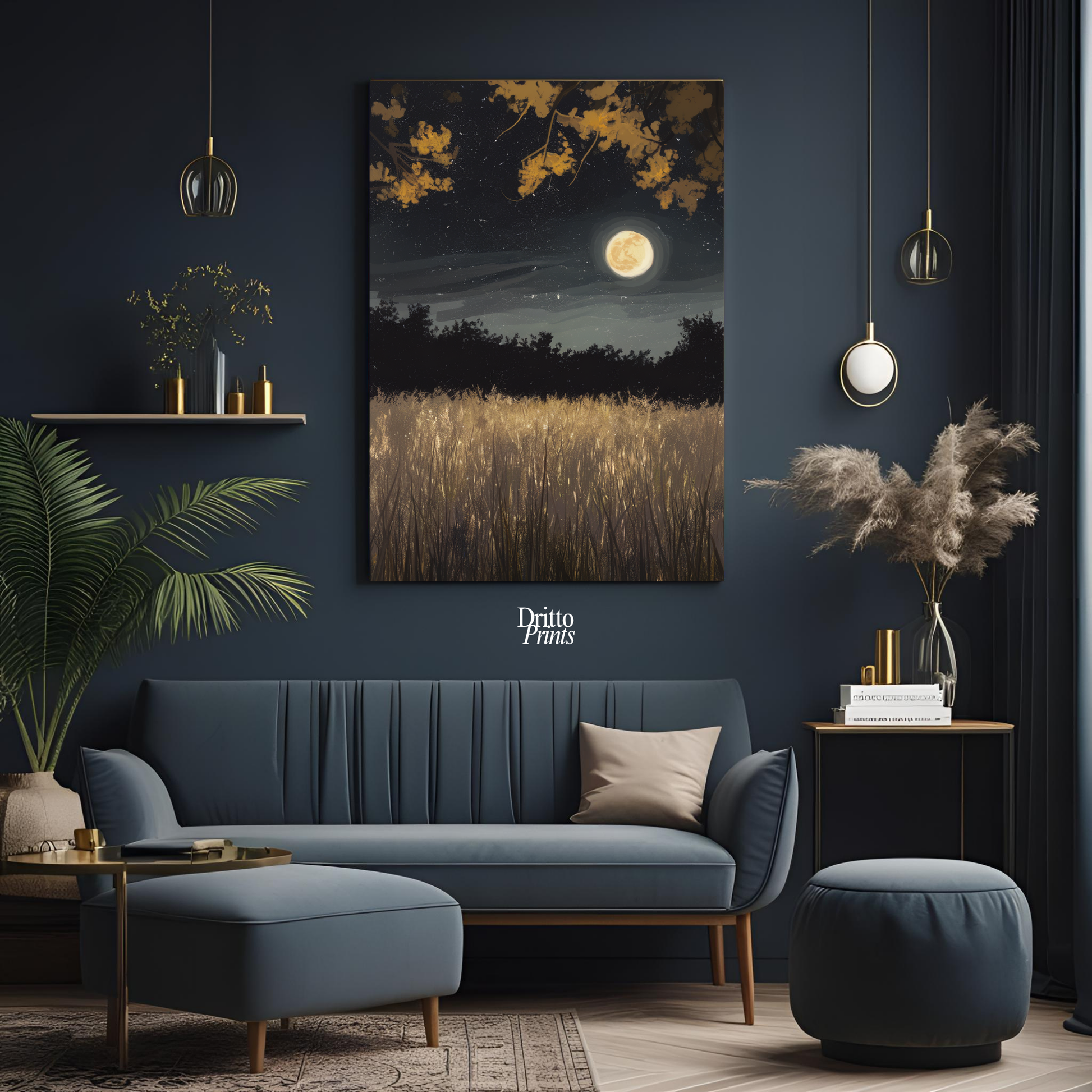 (CD1) Golden Stillness - Canvas